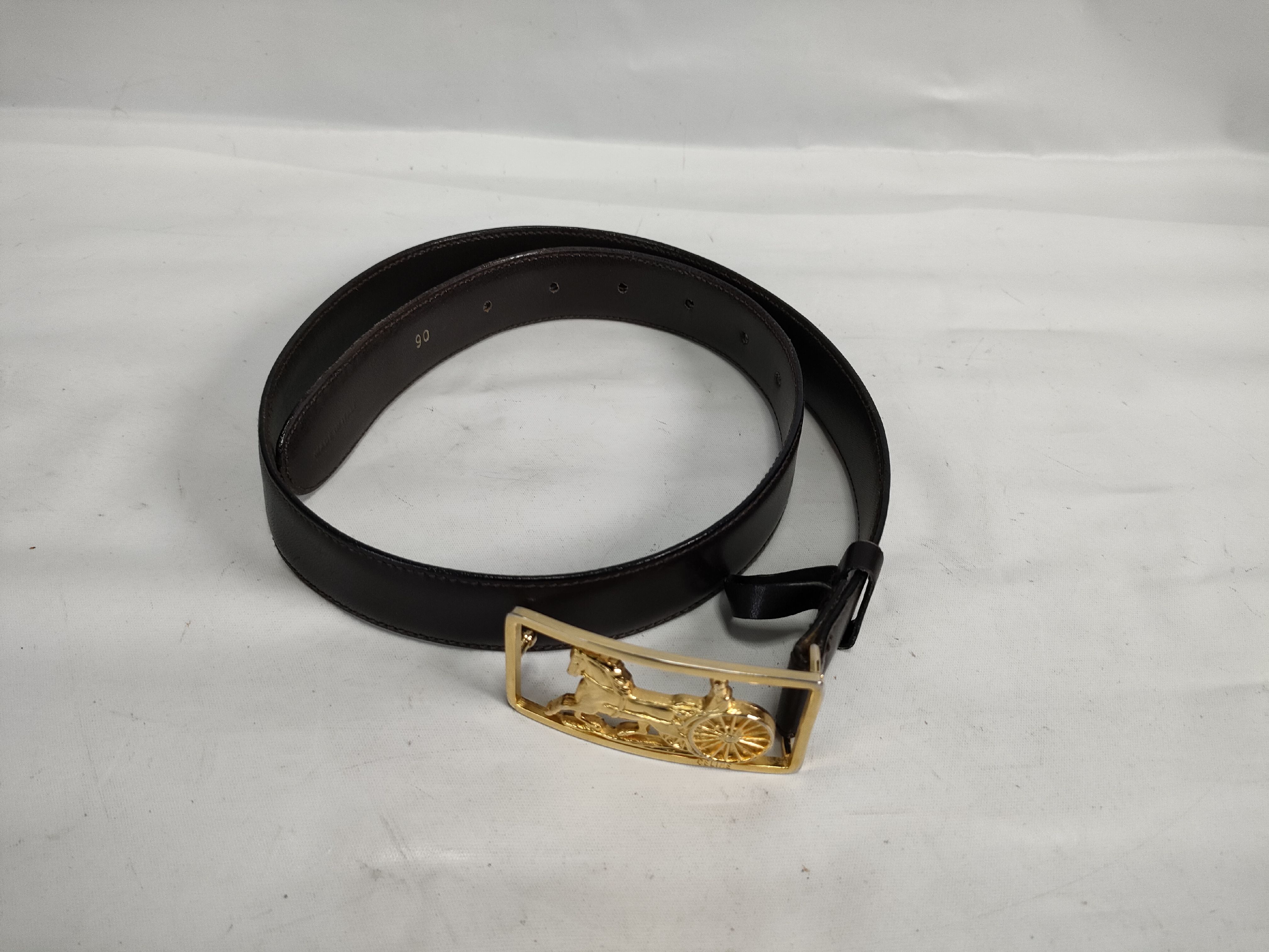 carriage buckle belt