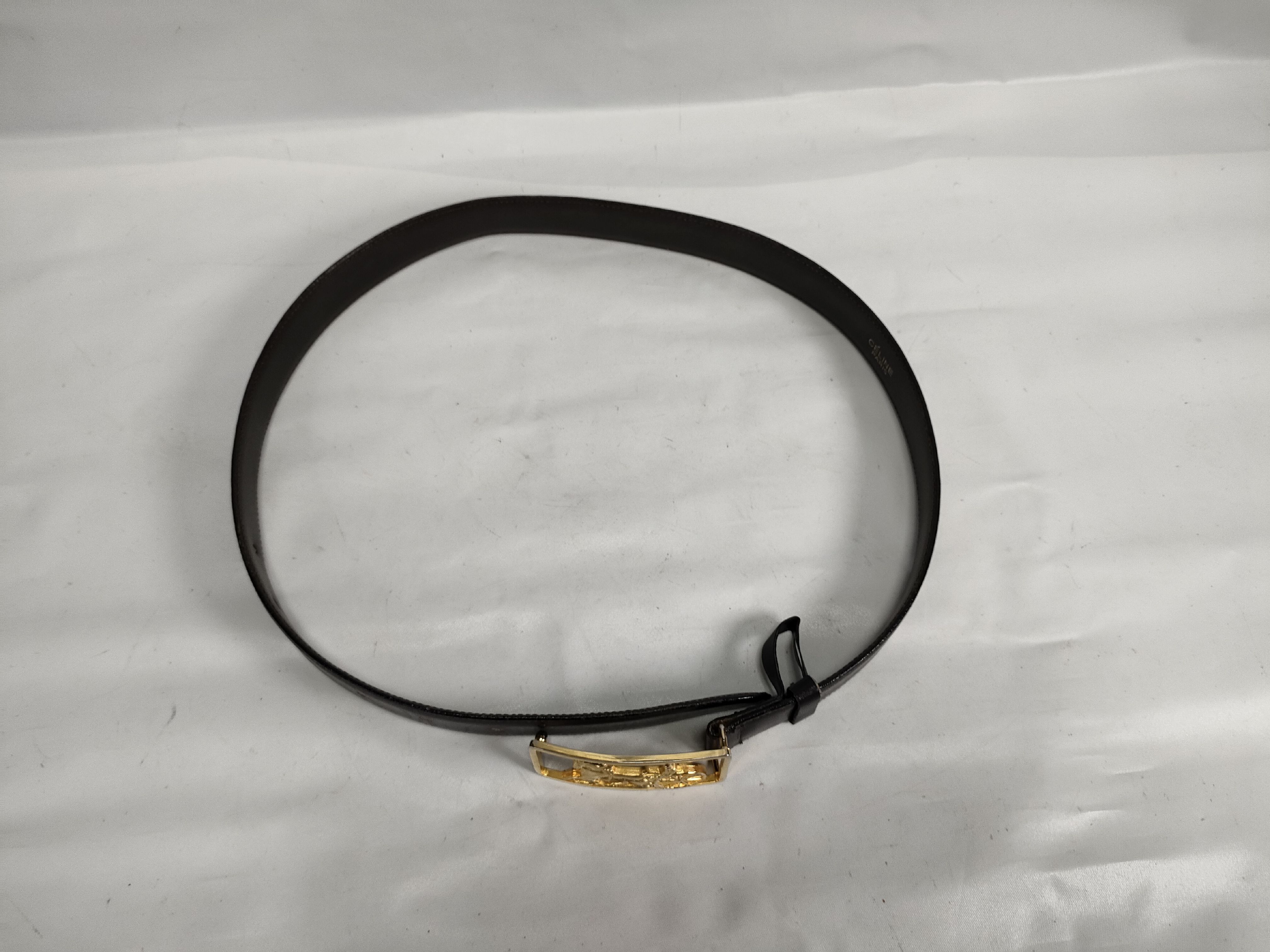 carriage buckle belt — view 3