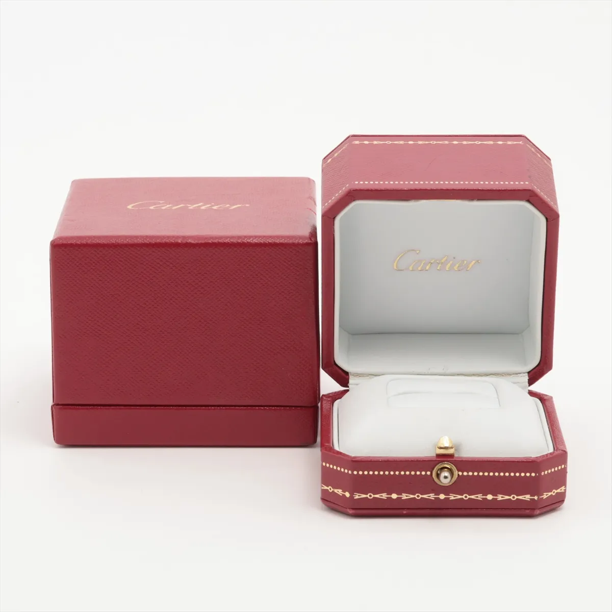 Solitaire 1895 Half Eternity Diamond Ring, Pt950, 4.4g, 0.50 diamonds, size 48, ZF3864, GIA 2013 issue, GIA No. 2156081738 — view 6