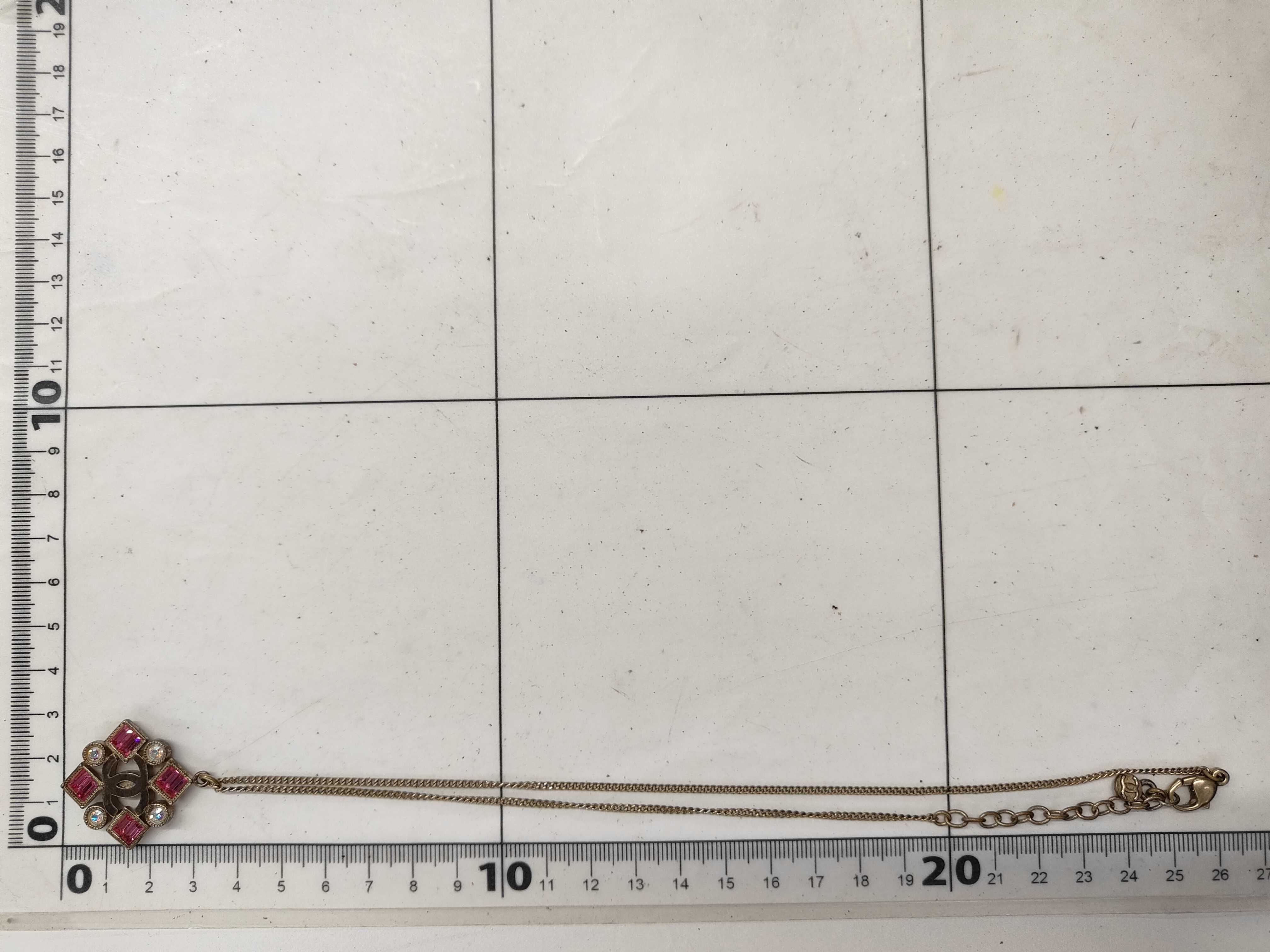 05P Coco Mark Colored Stone Necklace — view 6