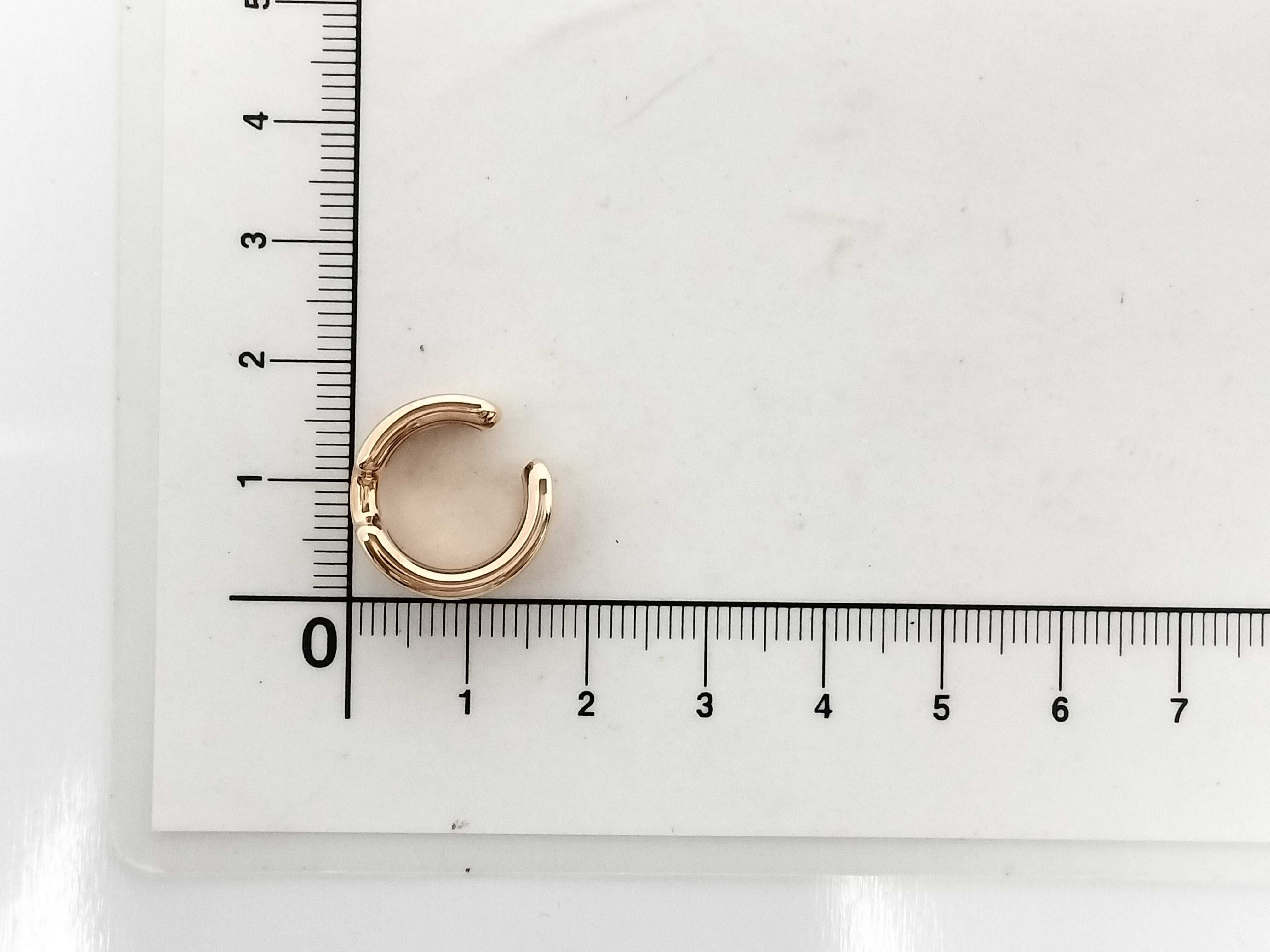 Ear Cuff PM Rose Gold Olympe Earrings — view 6