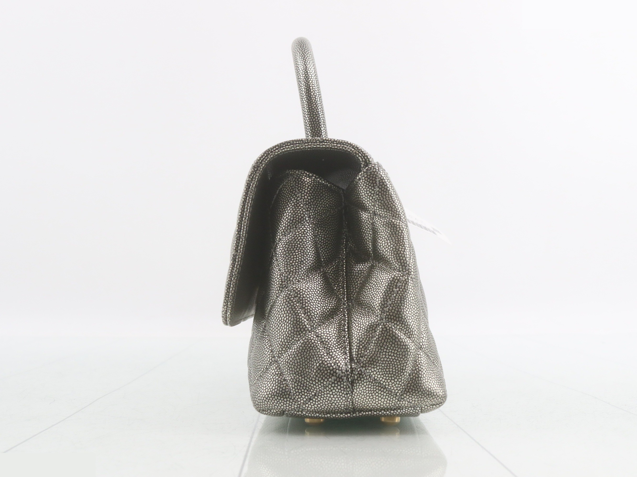 Coco Handle Caviar Skin 2-Way Handbag — view 3