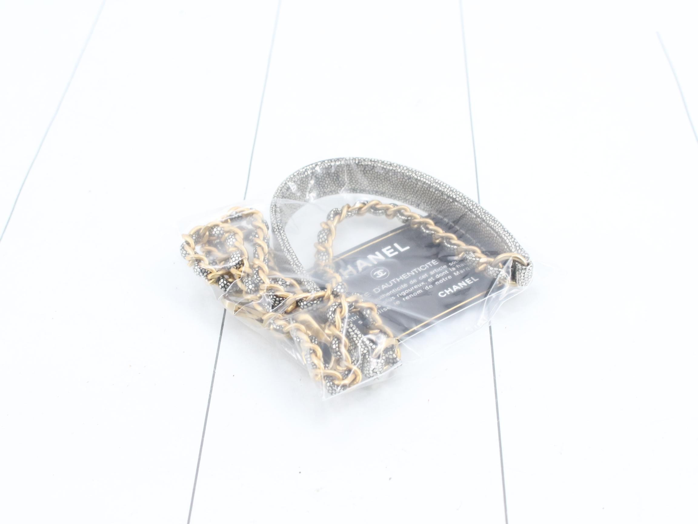 Coco Handle Caviar Skin 2-Way Handbag — view 7