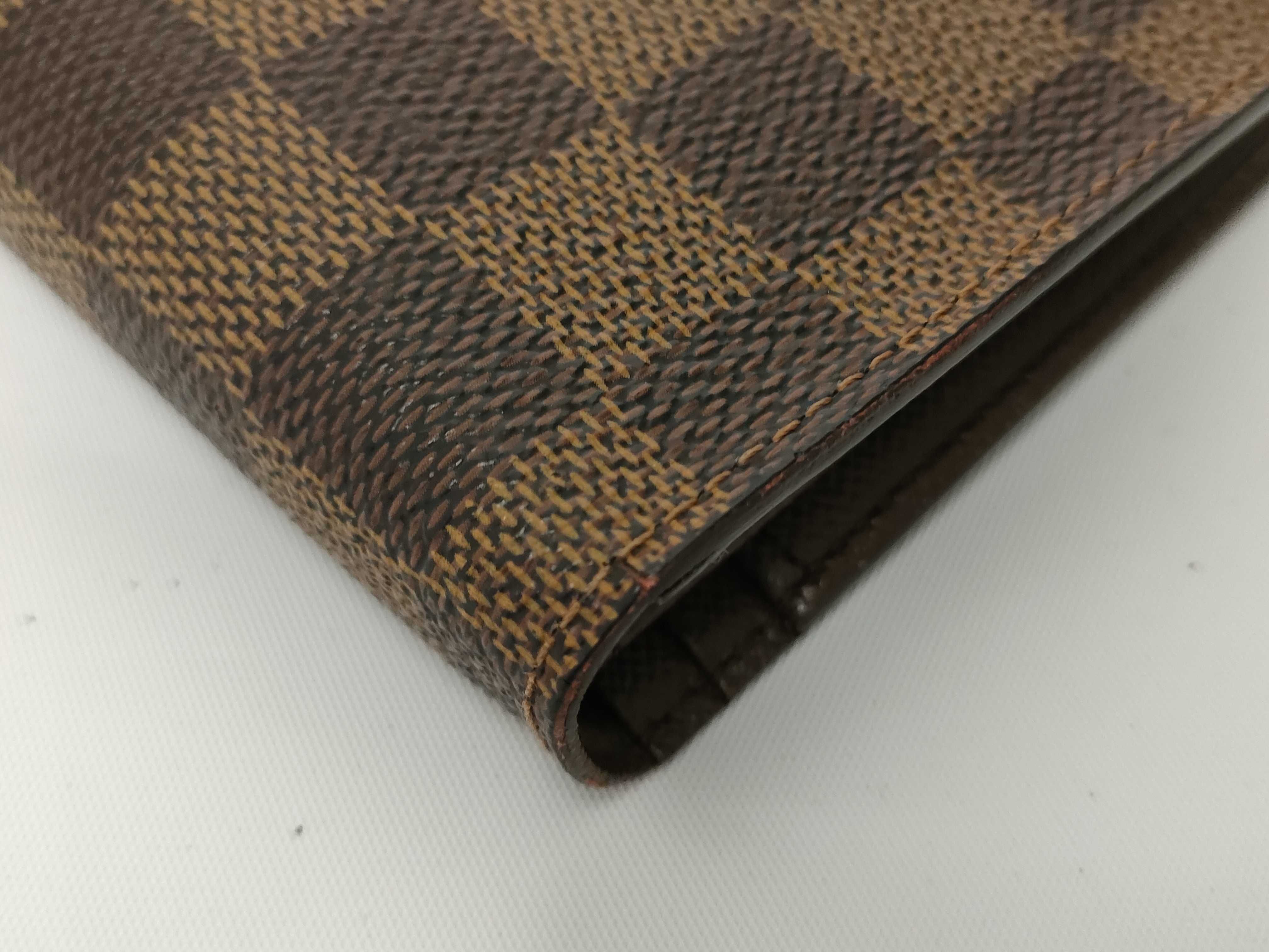 Damier Louis Vuitton Portefeuille Brazza N60017 Wallet — view 2