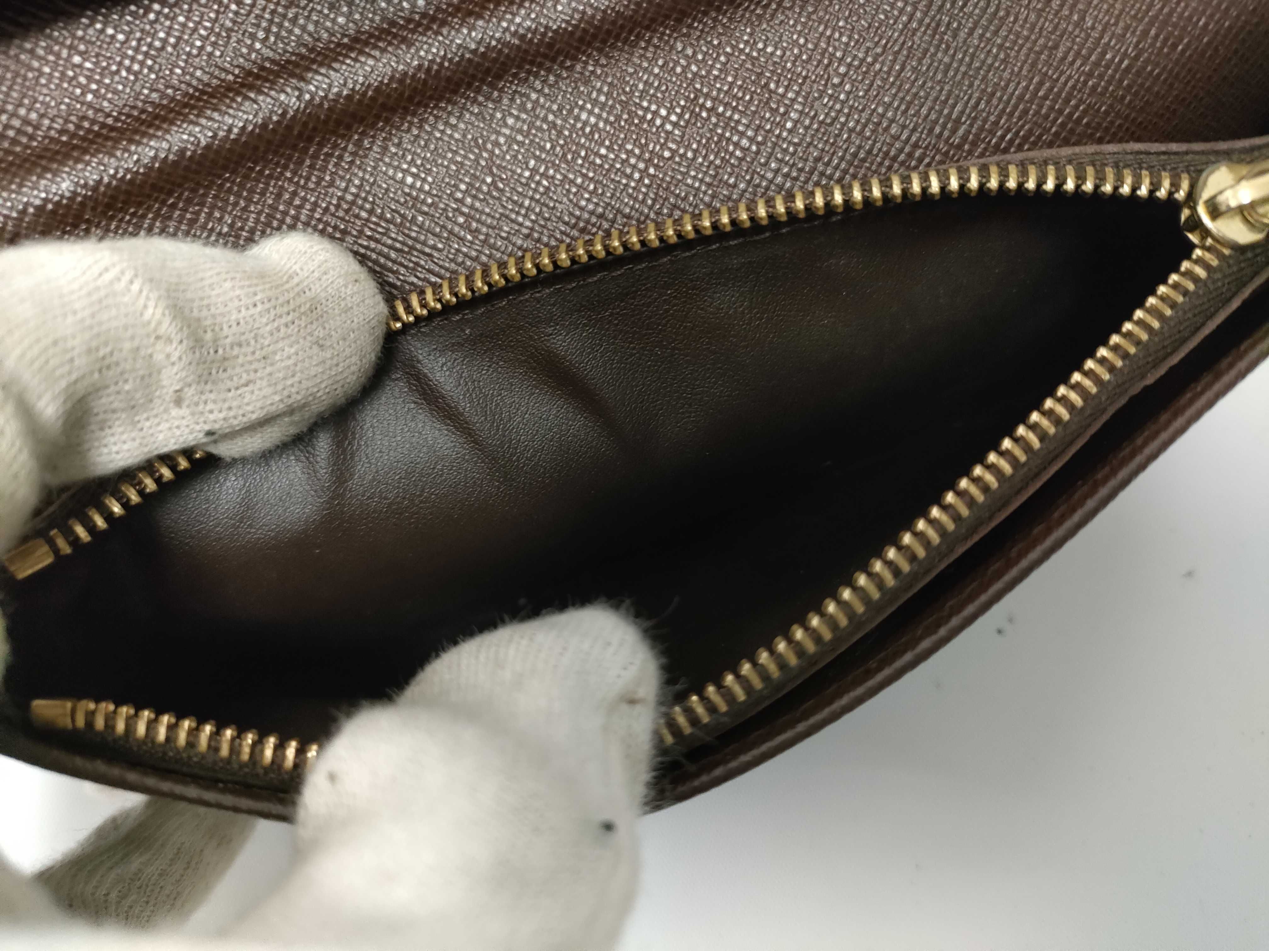 Damier Louis Vuitton Portefeuille Brazza N60017 Wallet — view 9