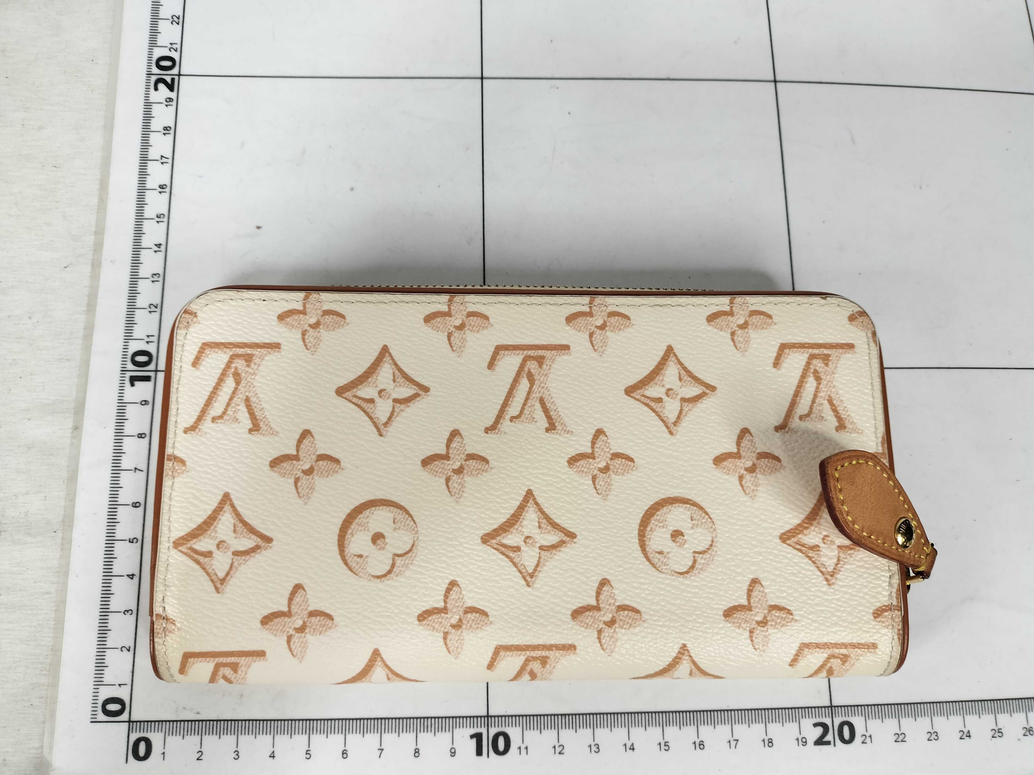 Monogram Fall For You Zippy IC Tag Gold Hardware Wallet — view 2