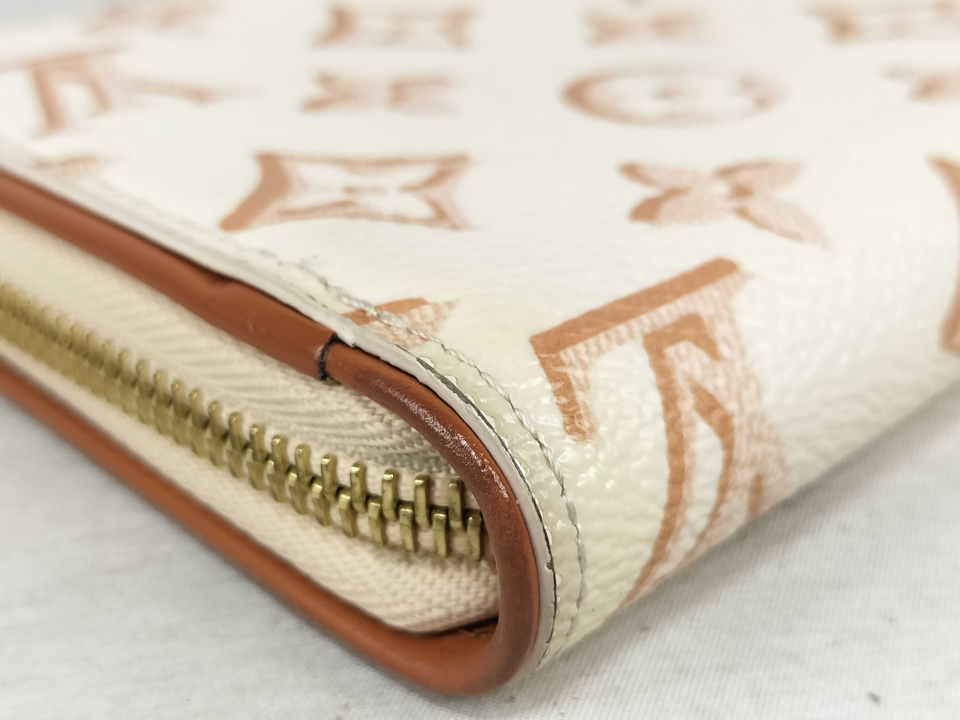 Monogram Fall For You Zippy IC Tag Gold Hardware Wallet — view 4
