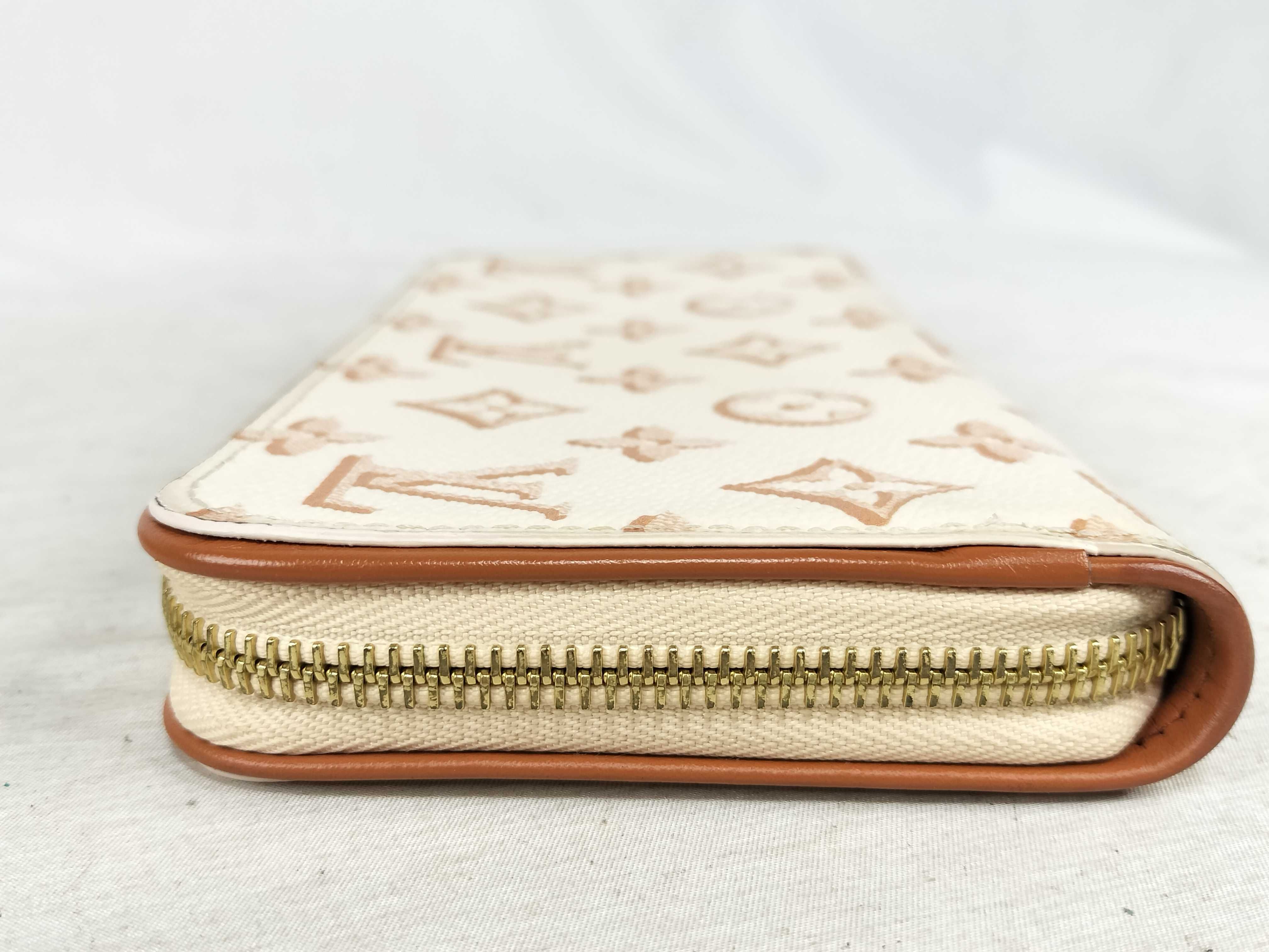 Monogram Fall For You Zippy IC Tag Gold Hardware Wallet — view 5