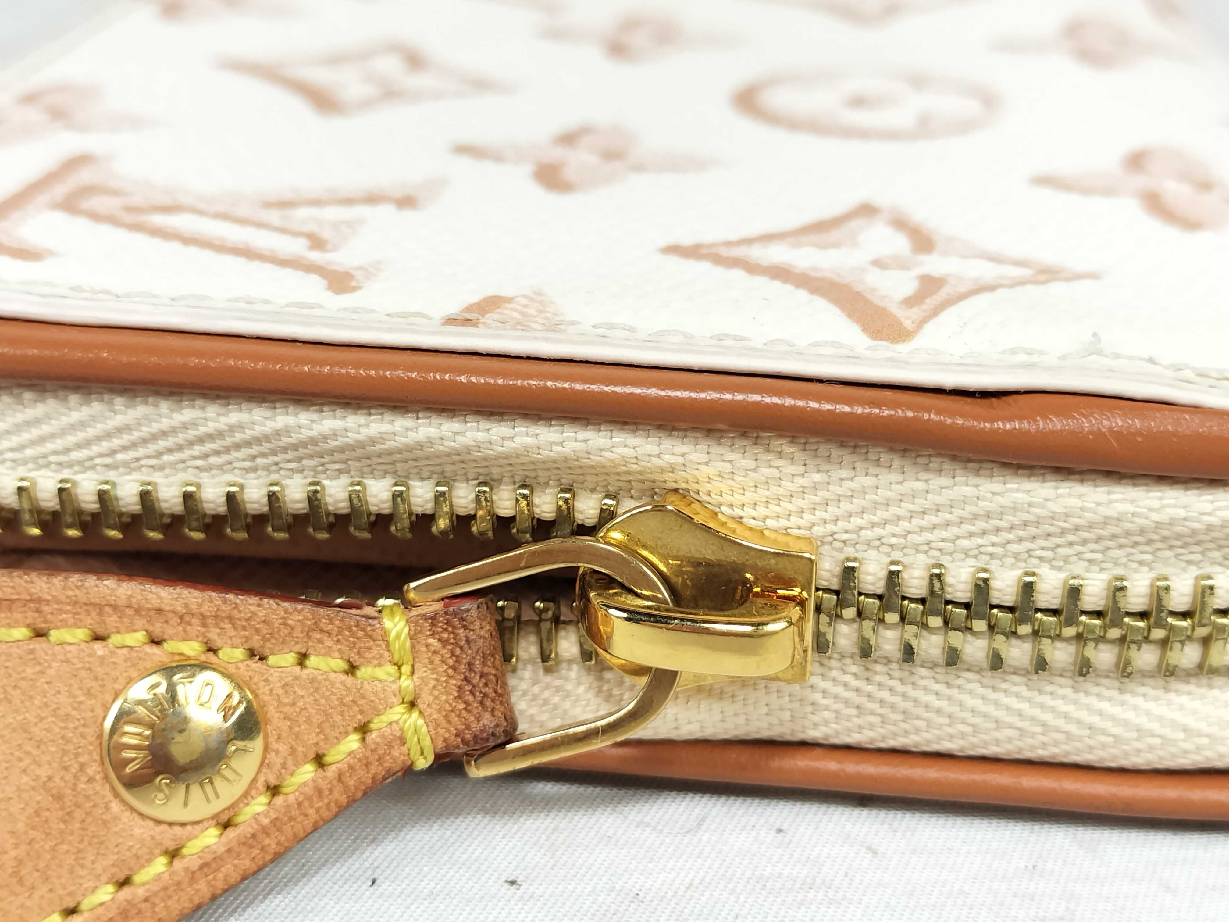 Monogram Fall For You Zippy IC Tag Gold Hardware Wallet — view 7