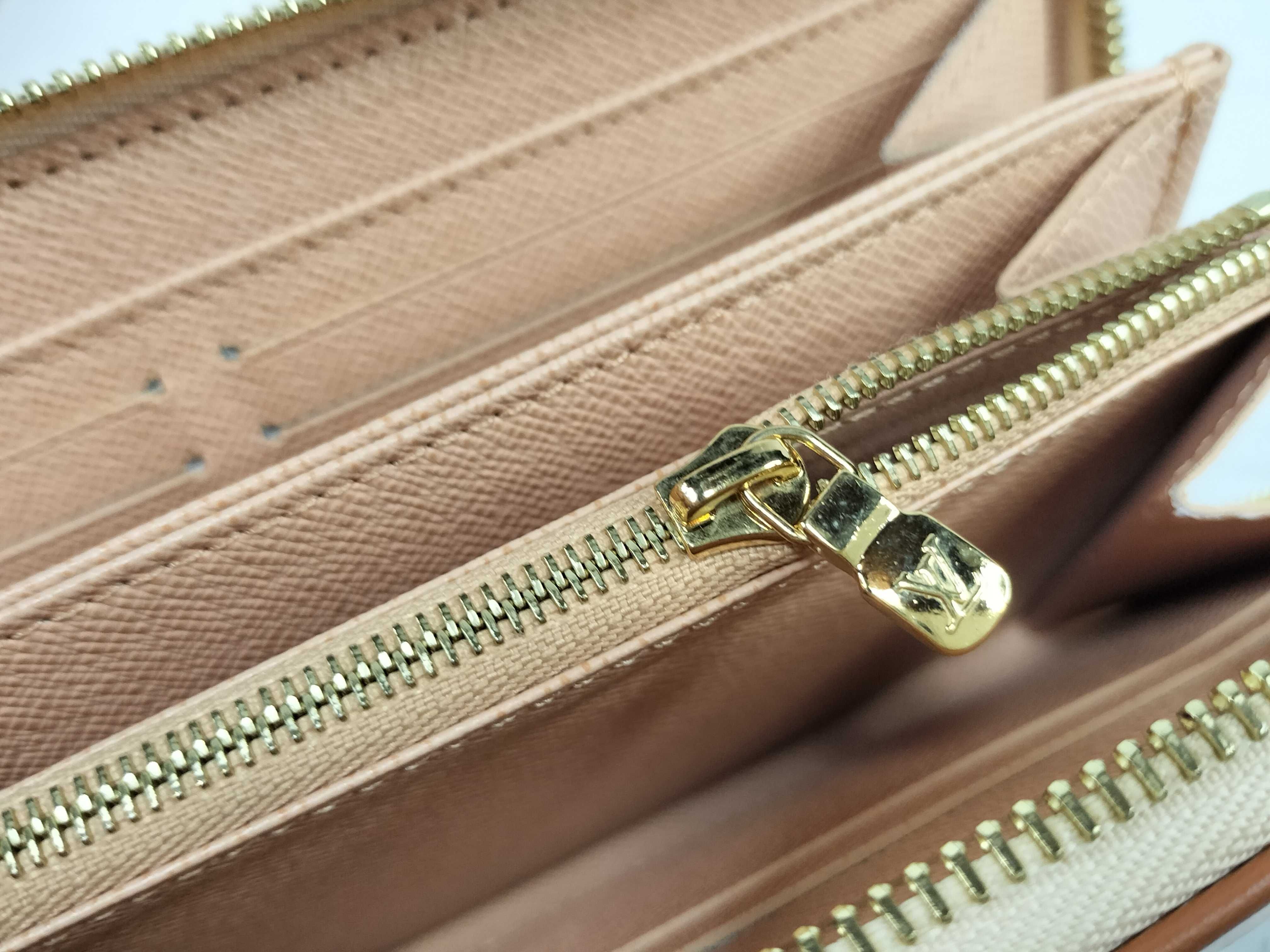 Monogram Fall For You Zippy IC Tag Gold Hardware Wallet — view 9