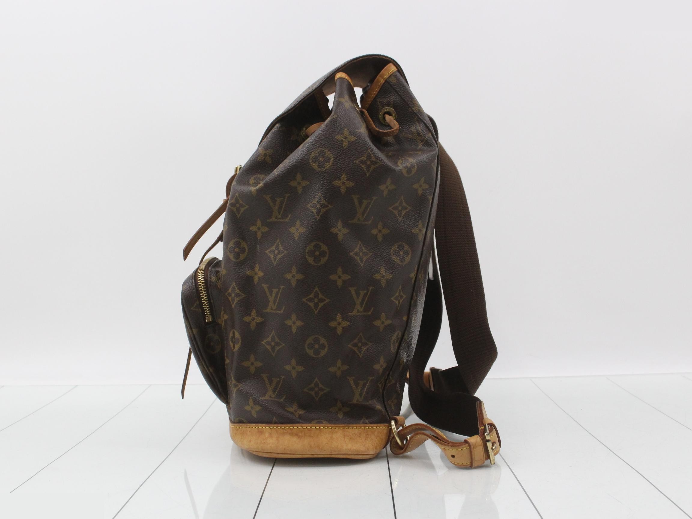 Monogram Montsouris GM Backpack — view 3