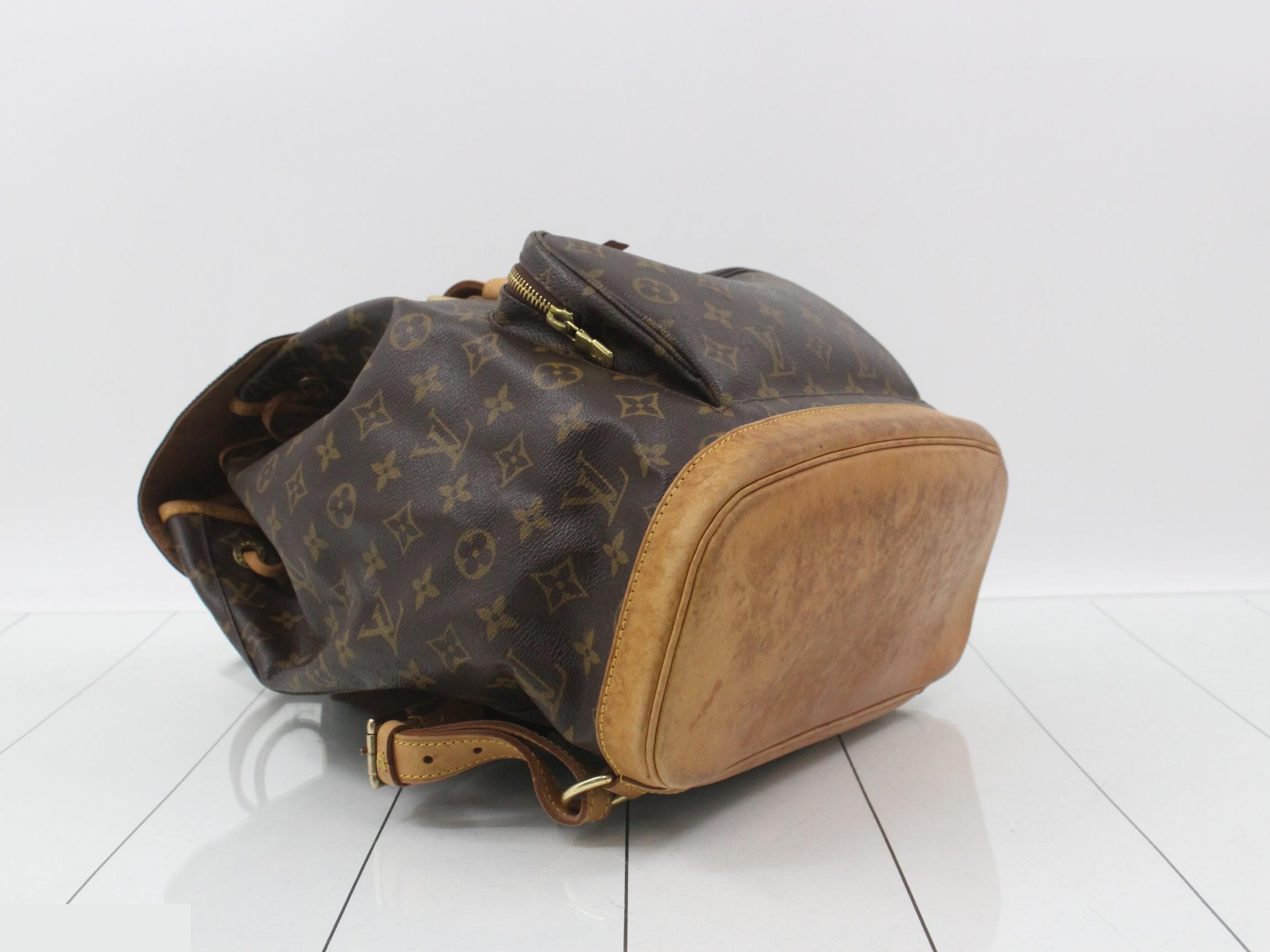 Monogram Montsouris GM Backpack — view 5
