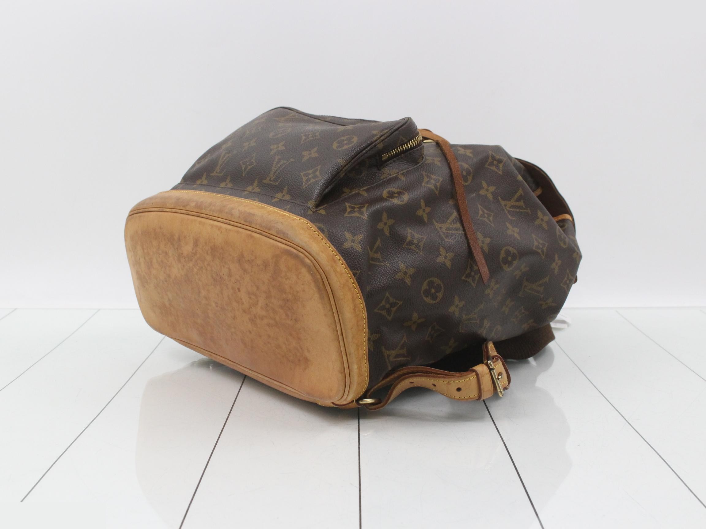 Monogram Montsouris GM Backpack — view 6