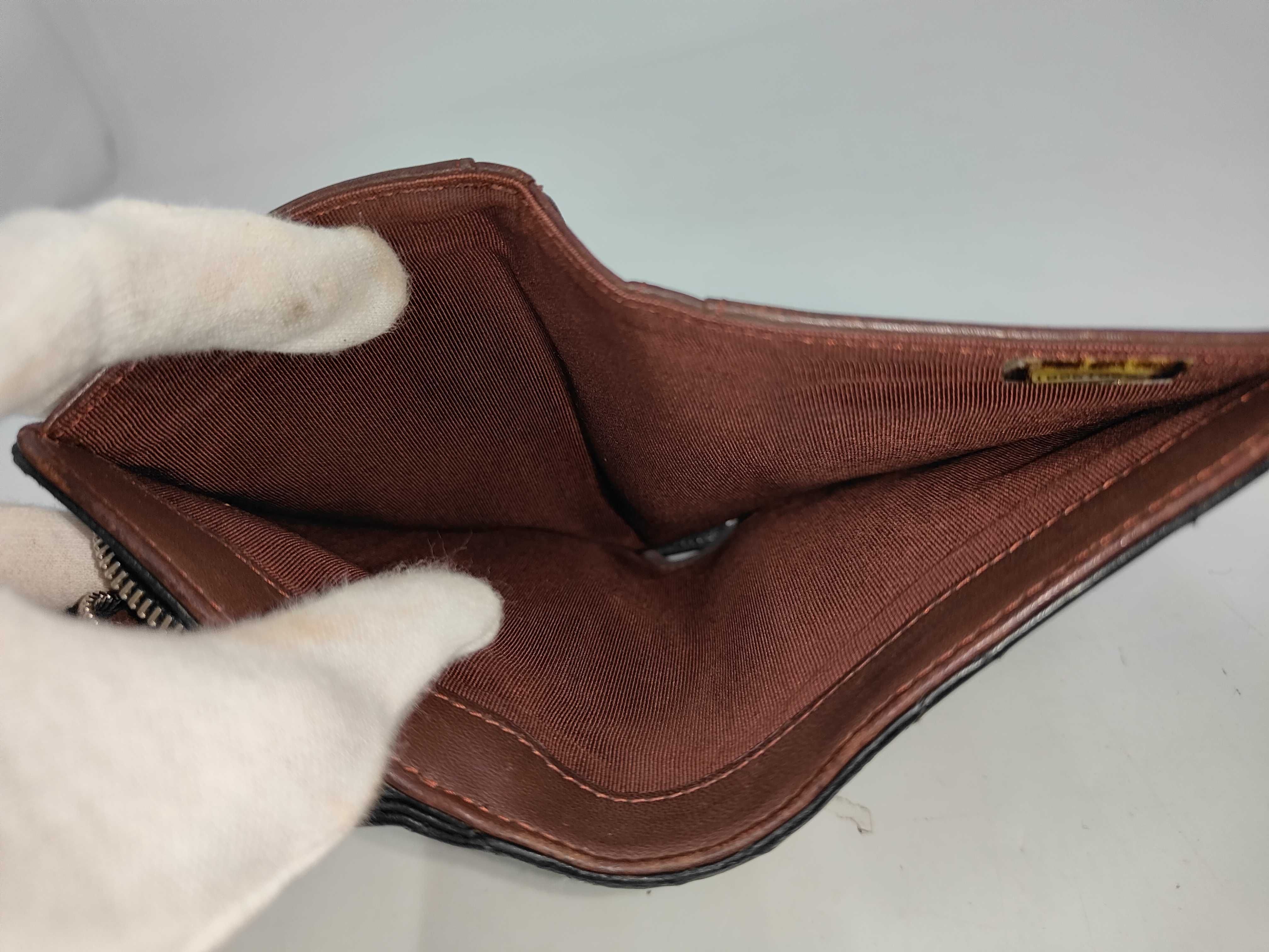 Black Matelassé Snap Closure Wallet Pouch — view 7