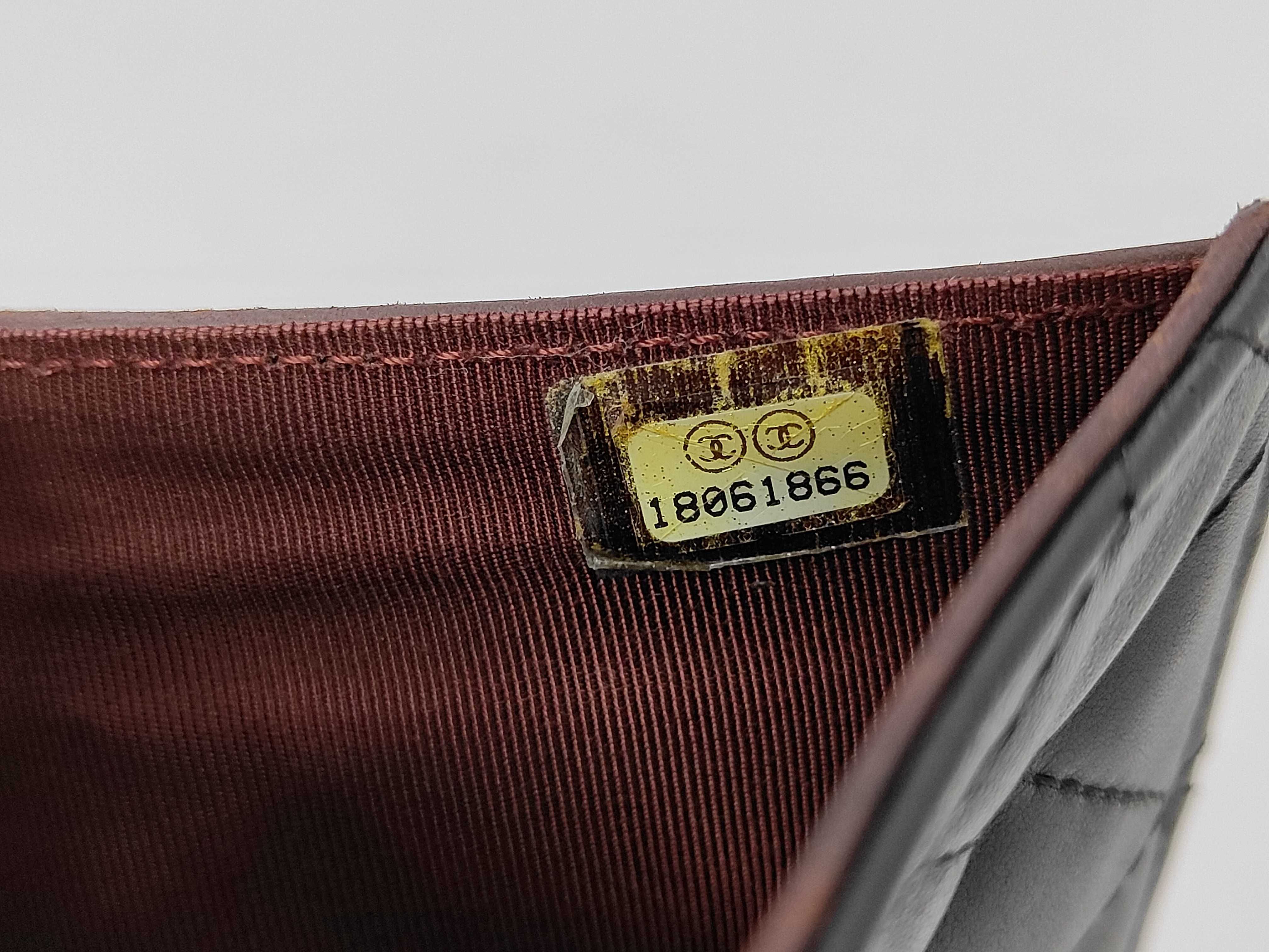 Black Matelassé Snap Closure Wallet Pouch — view 8