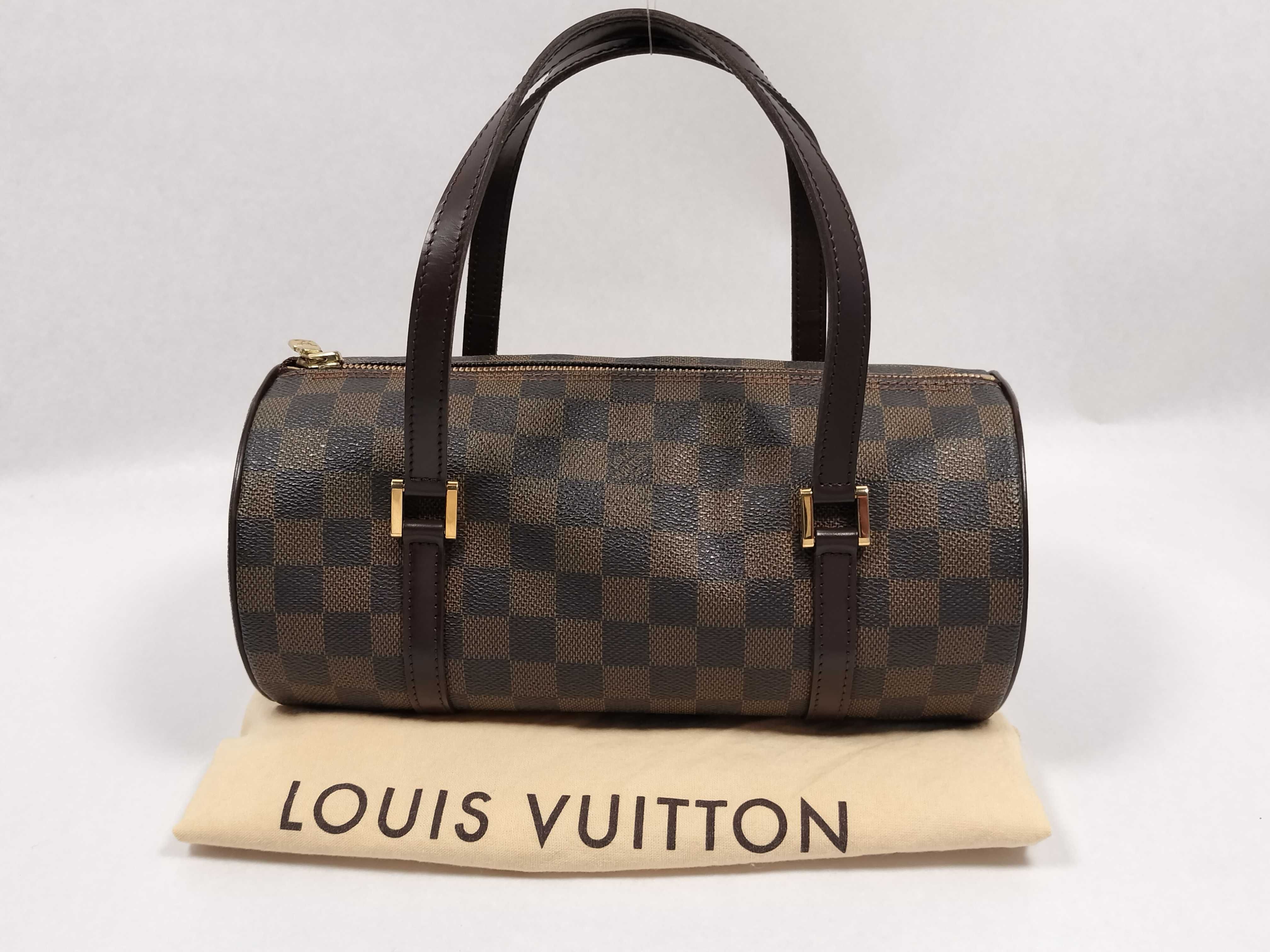Damier Papillon PM N51304 DU0095 Brown Handbag
