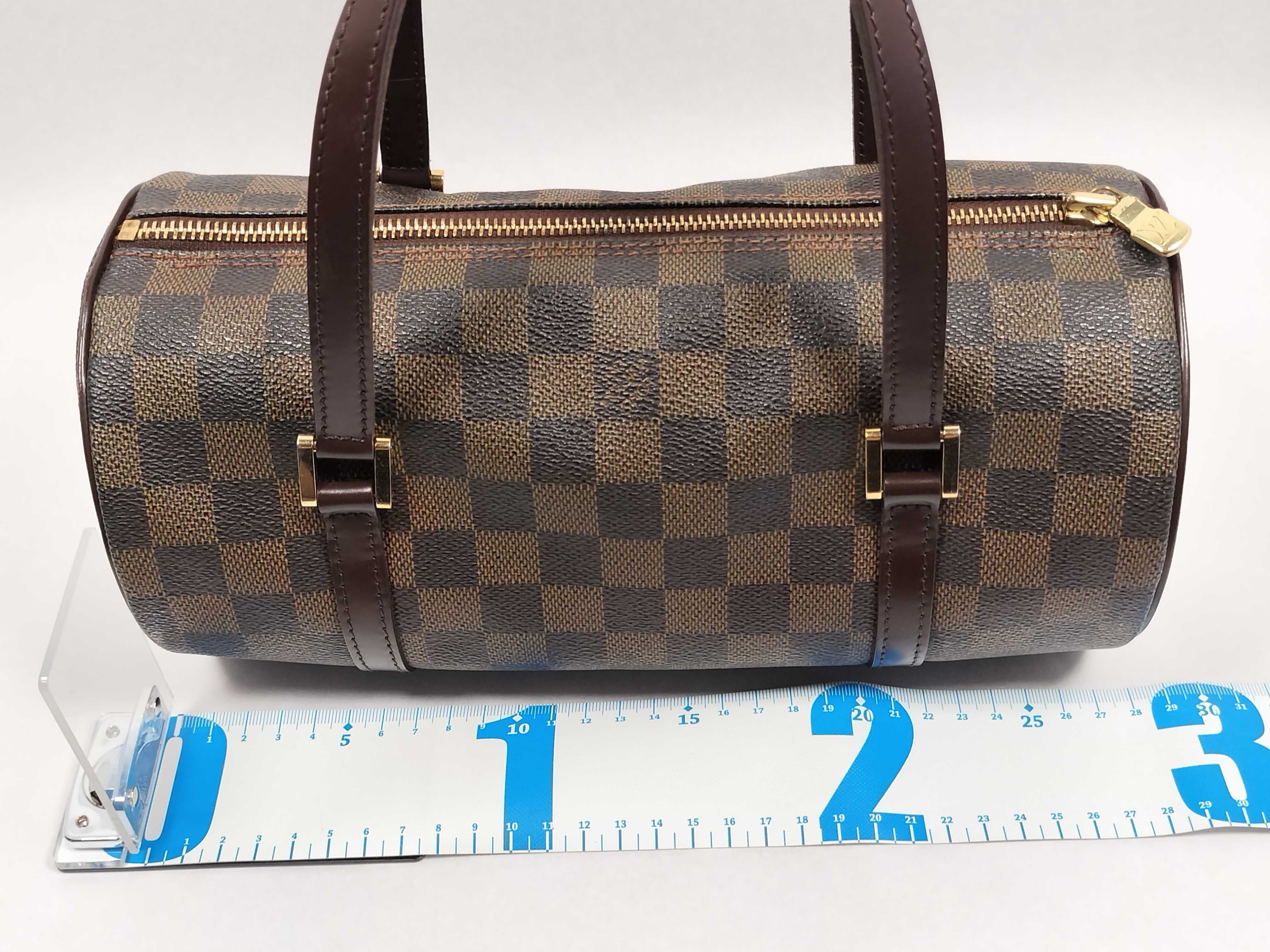 Damier Papillon PM N51304 DU0095 Brown Handbag — view 2