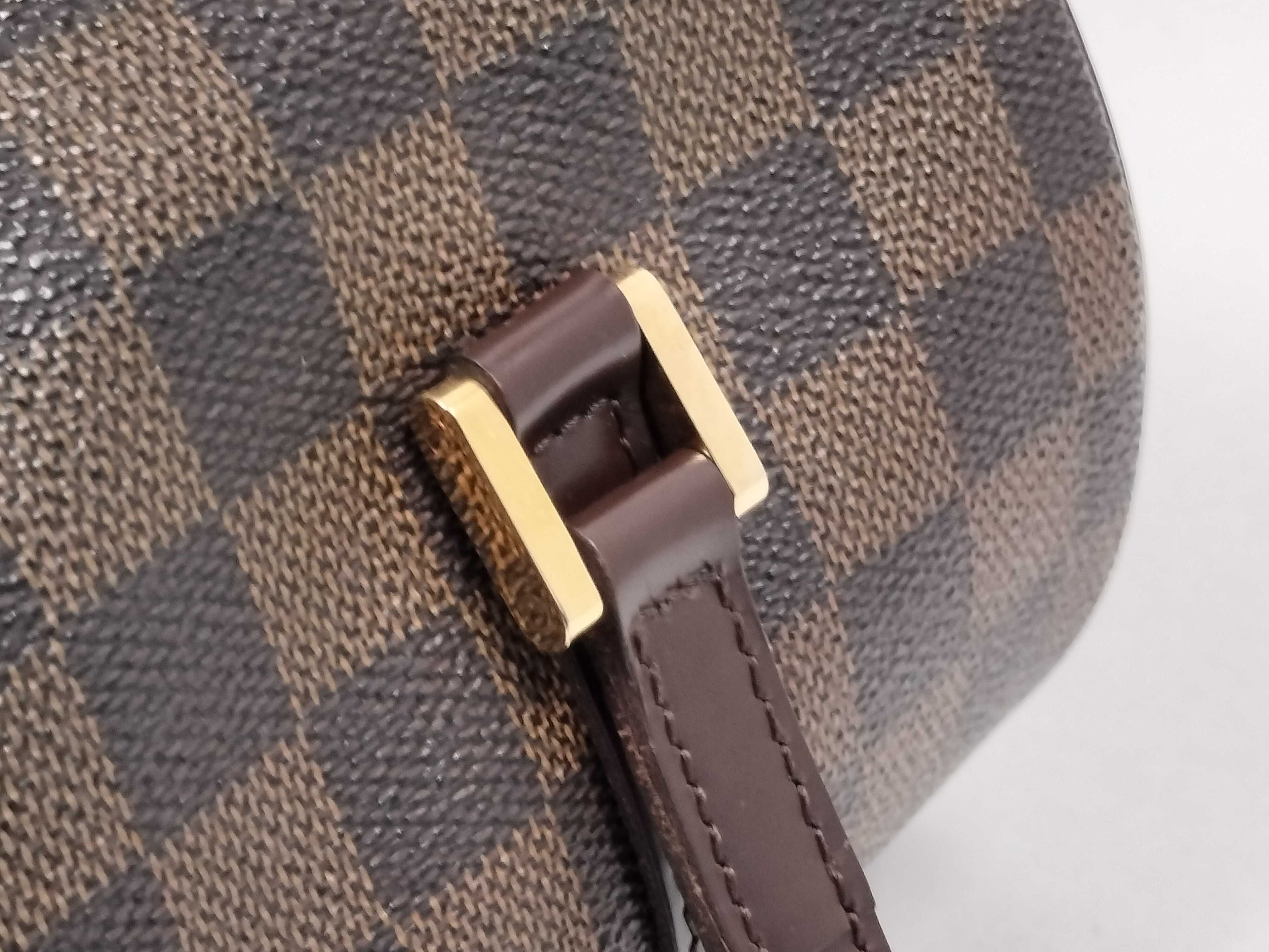 Damier Papillon PM N51304 DU0095 Brown Handbag — view 5