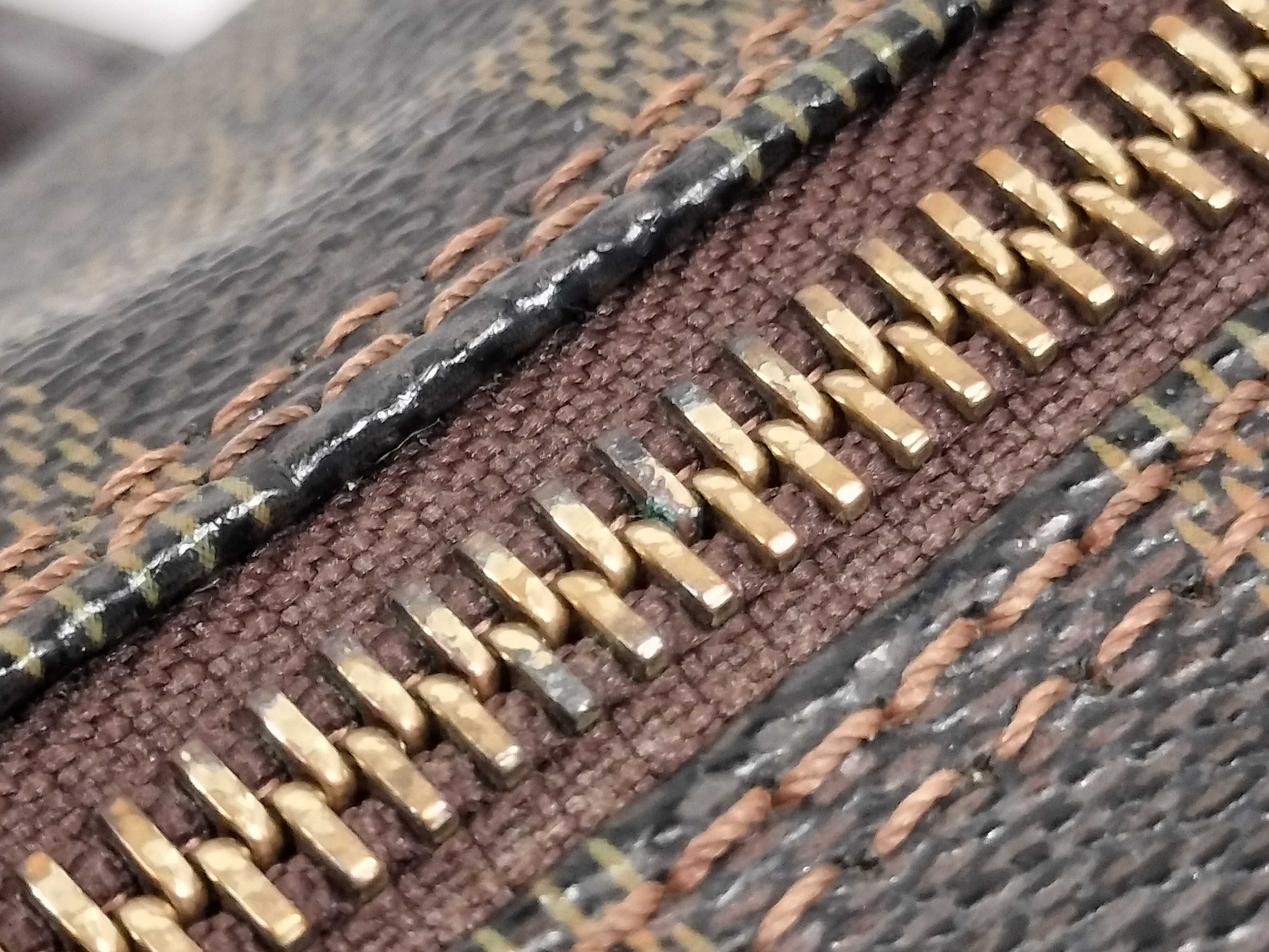 Damier Papillon PM N51304 DU0095 Brown Handbag — view 8