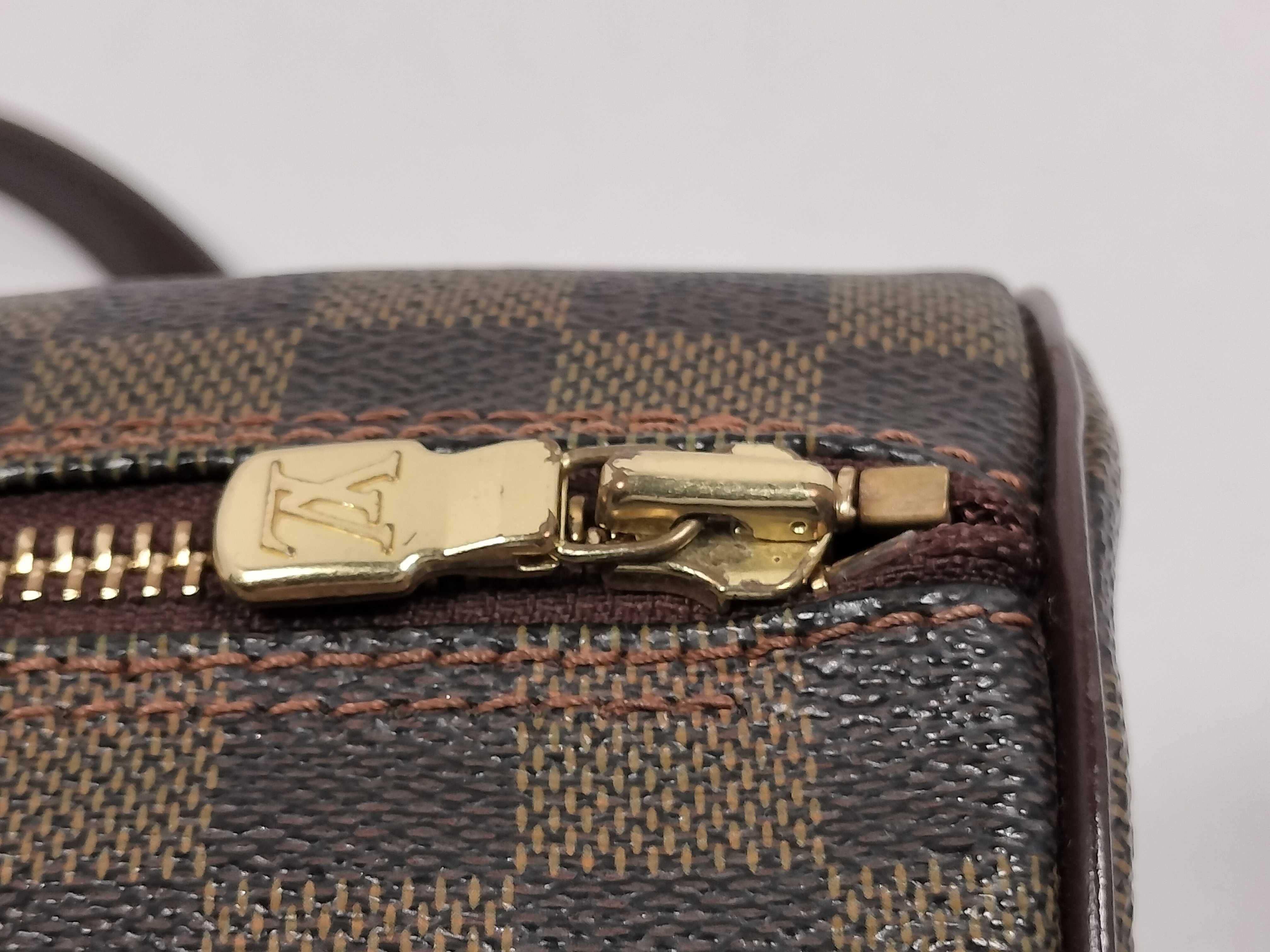 Damier Papillon PM N51304 DU0095 Brown Handbag — view 9