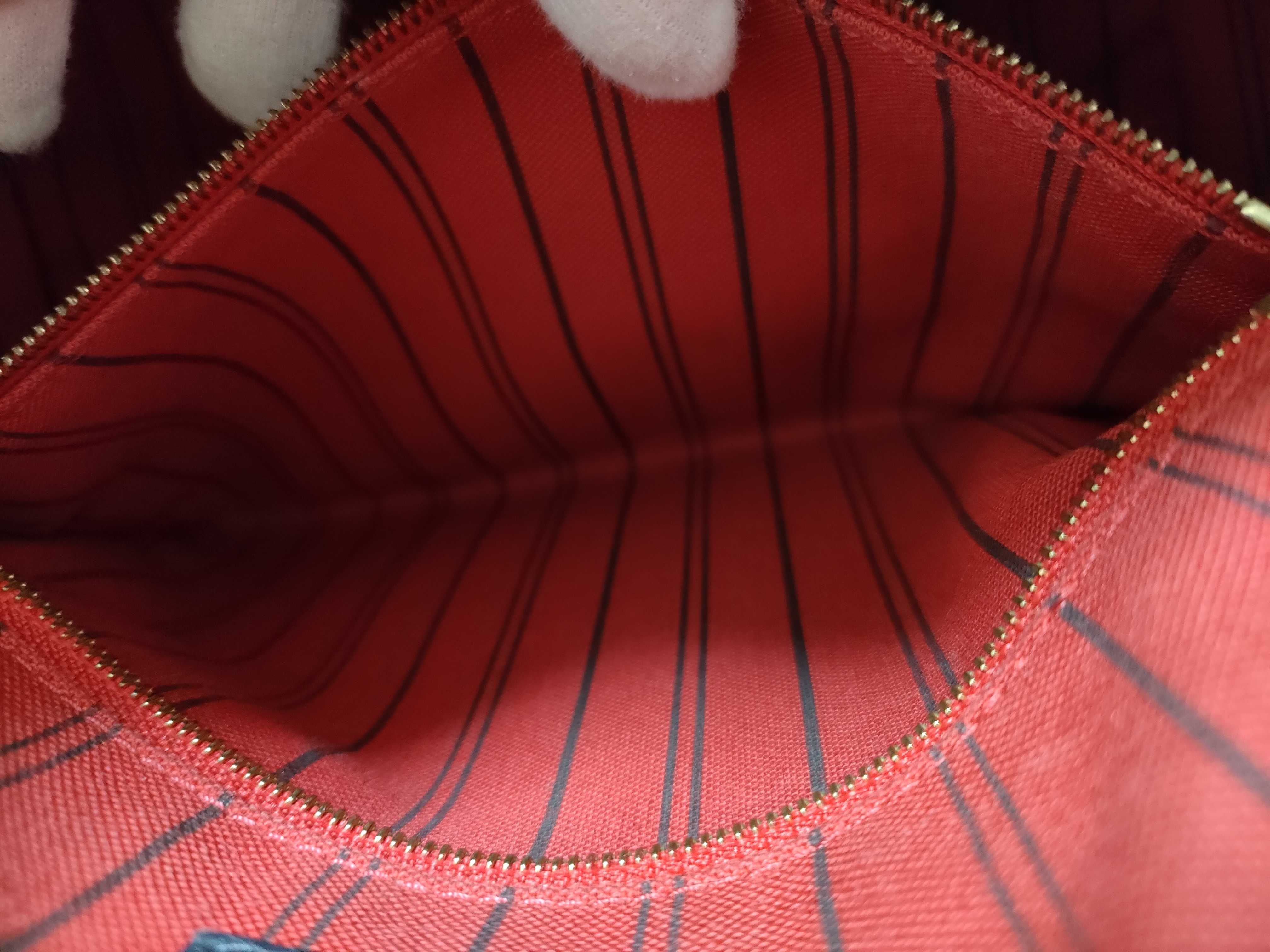 Speedy Bandoulière 25 Marine Rouge Handbag — view 13