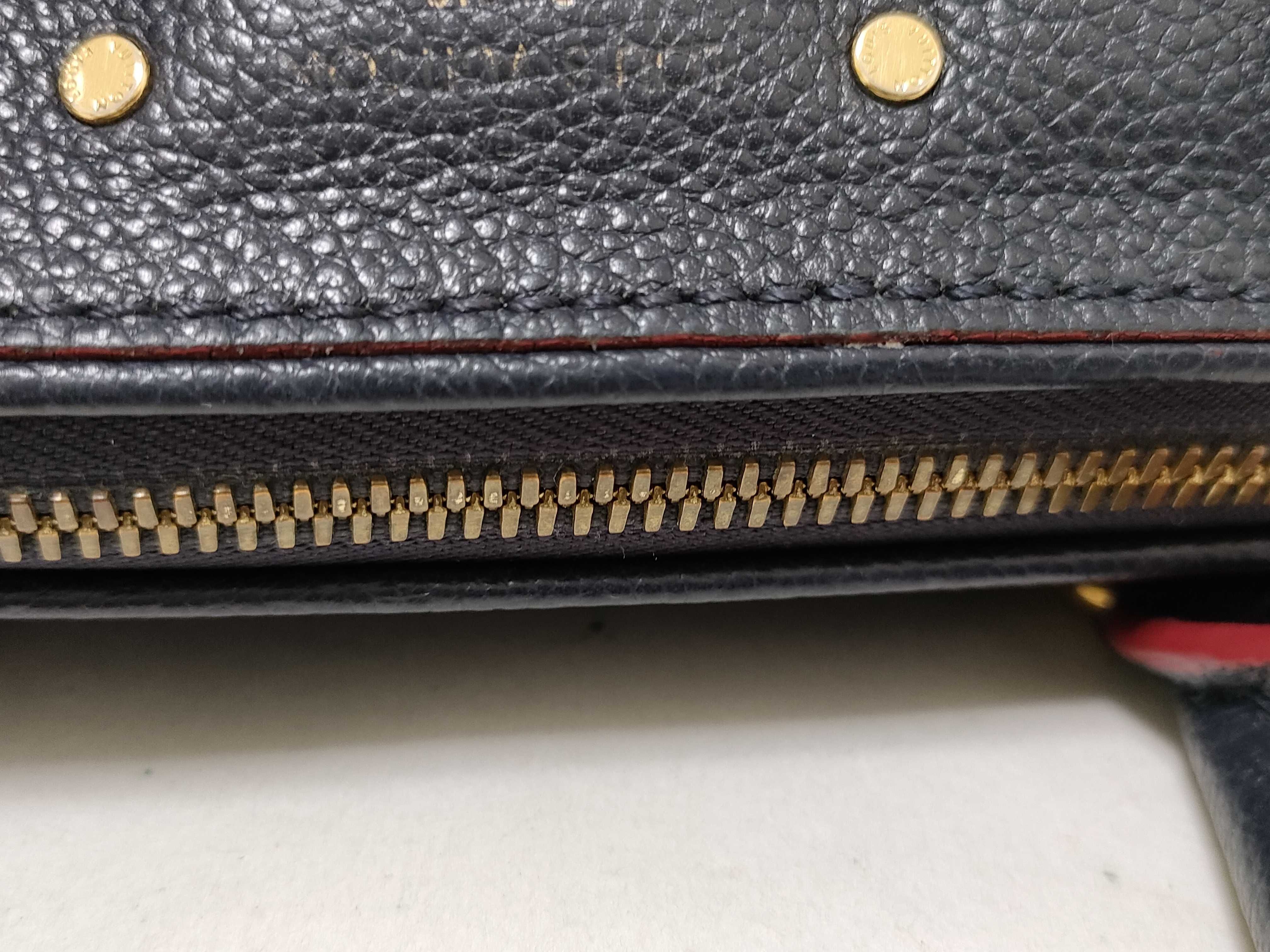 Speedy Bandoulière 25 Marine Rouge Handbag — view 8