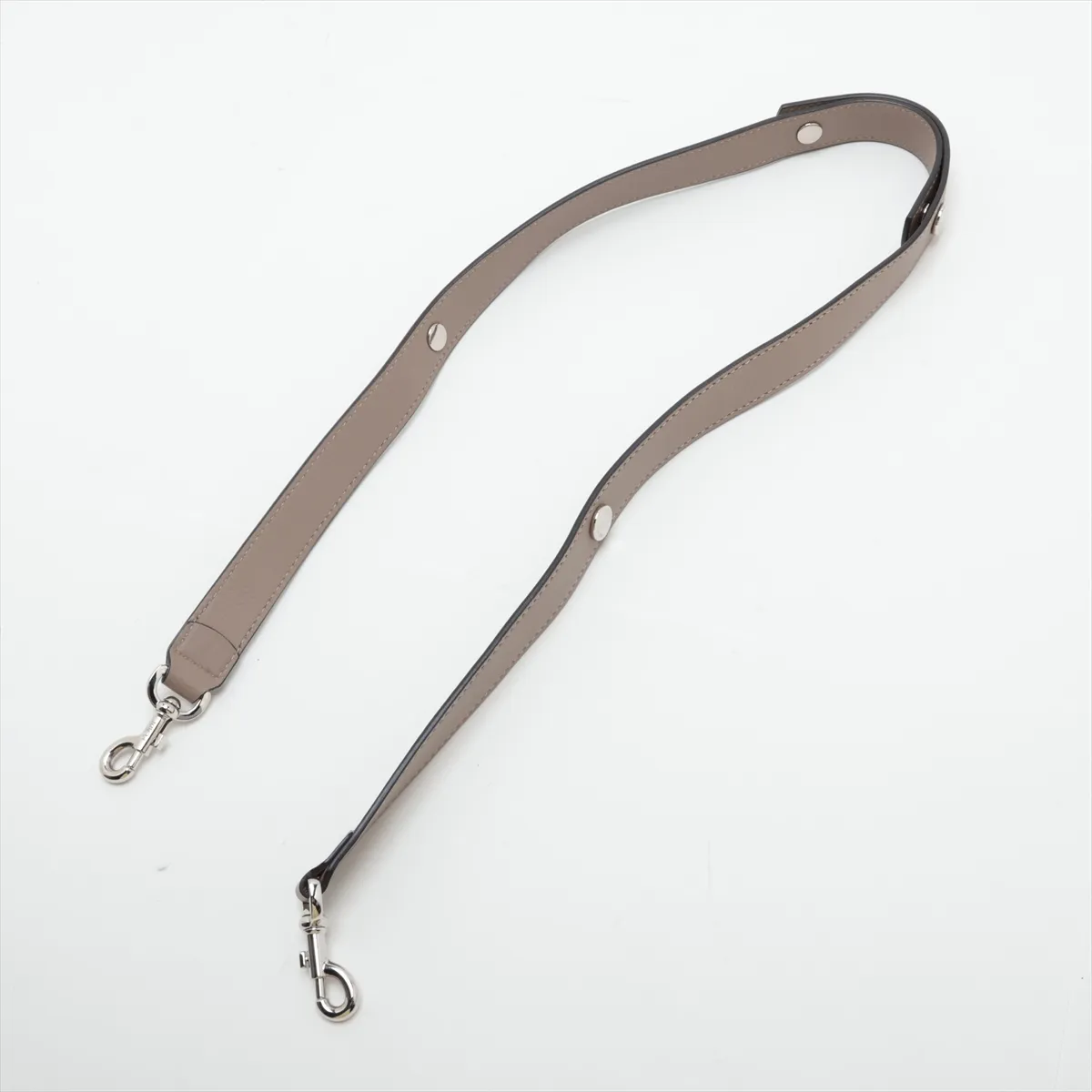 By The Way 8BL124 Leather 2-Way Handbag, Gray — view 7
