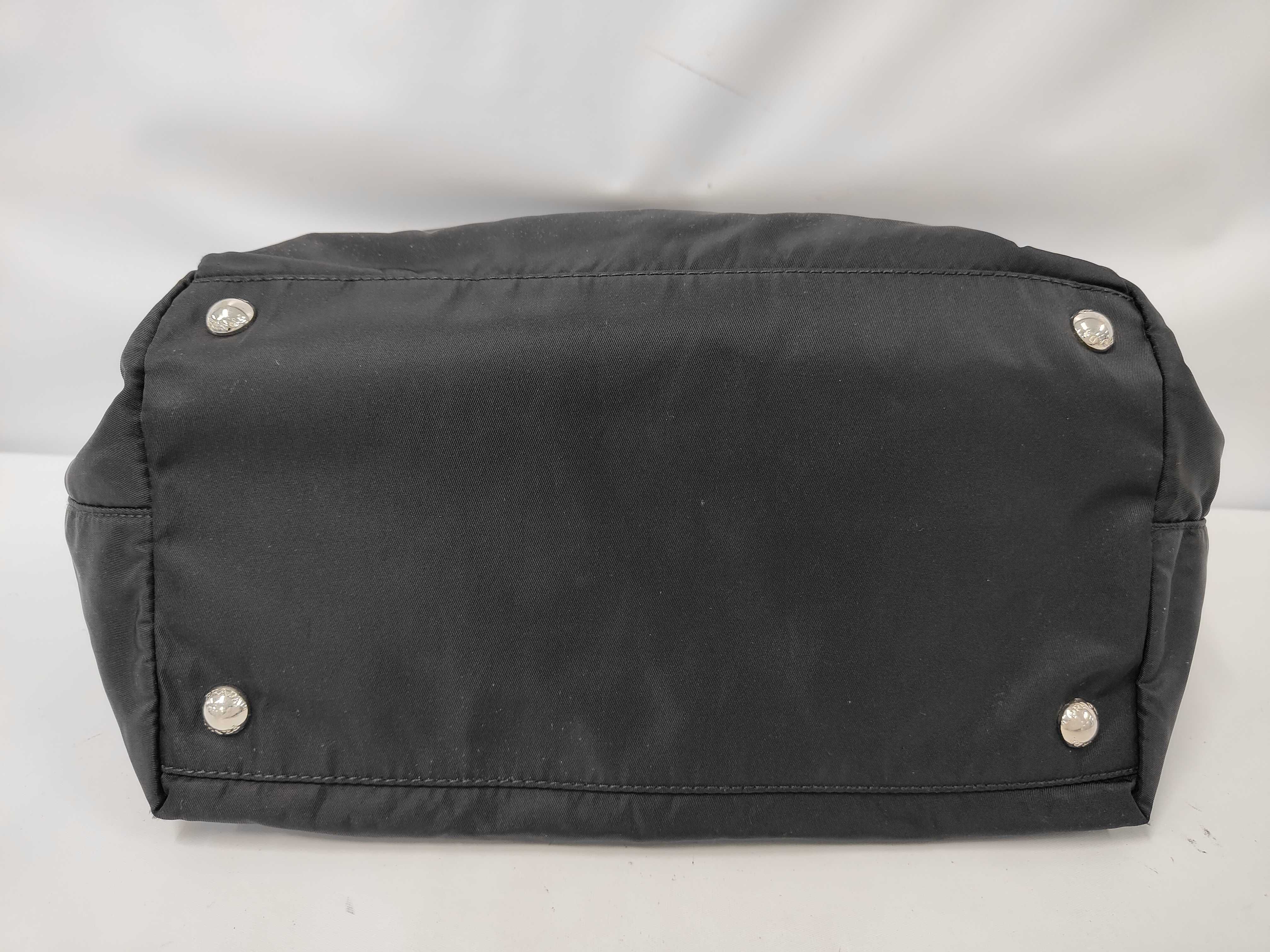 Ribbon Leather x Nylon Handbag — view 3