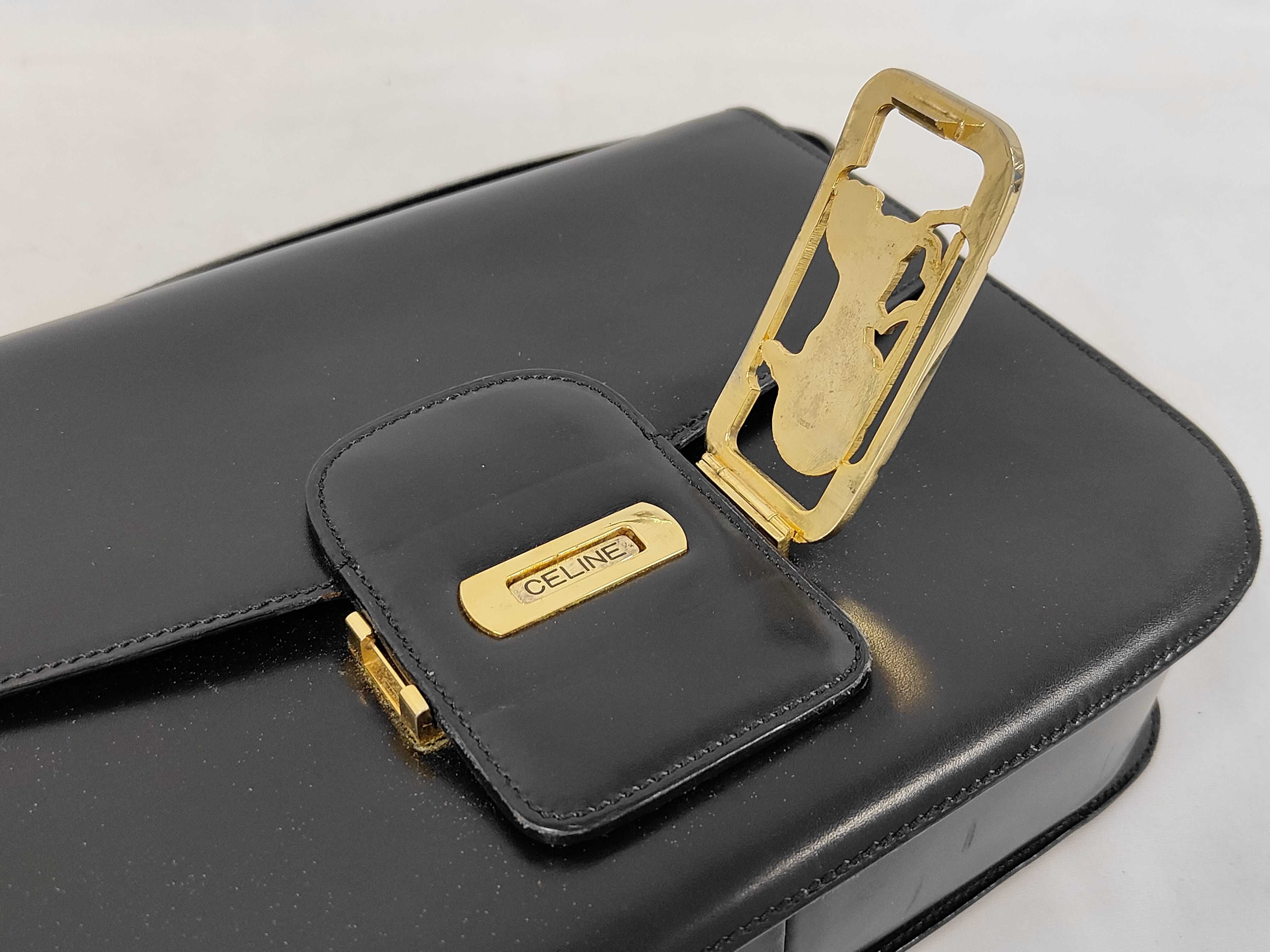 Shoulder Bag Leather Black Shoulder Bag — view 7