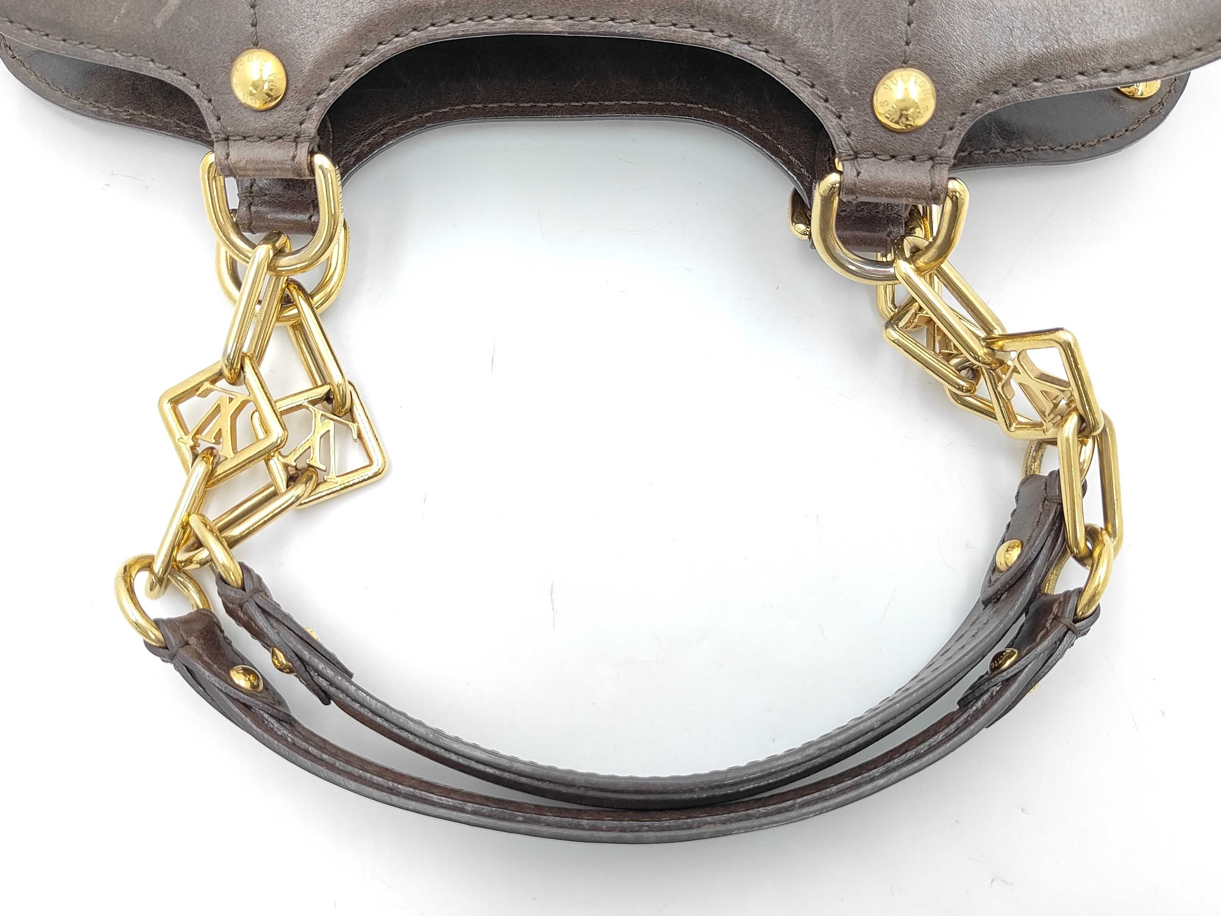 LV Monogram Charm Cabas Taupe M95156 MB0036 Handbag — view 3