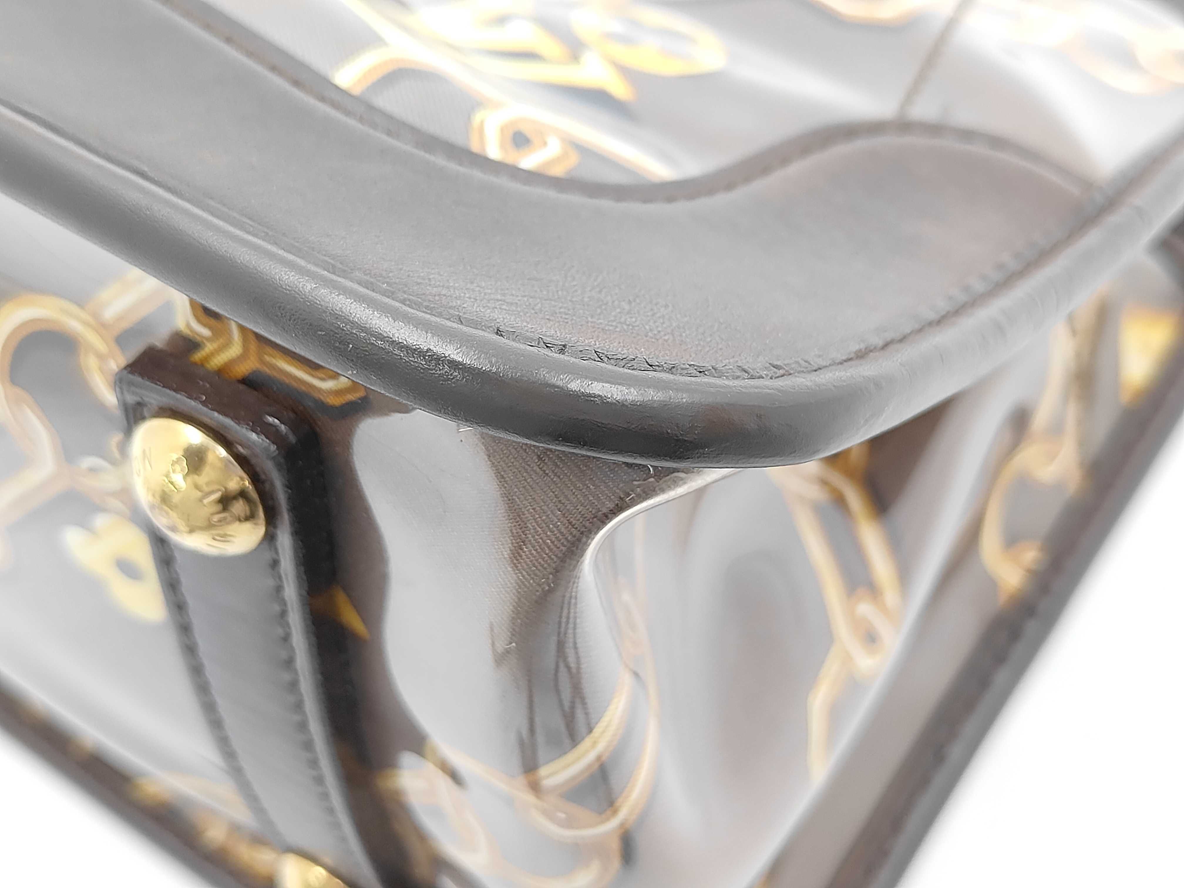 LV Monogram Charm Cabas Taupe M95156 MB0036 Handbag — view 7