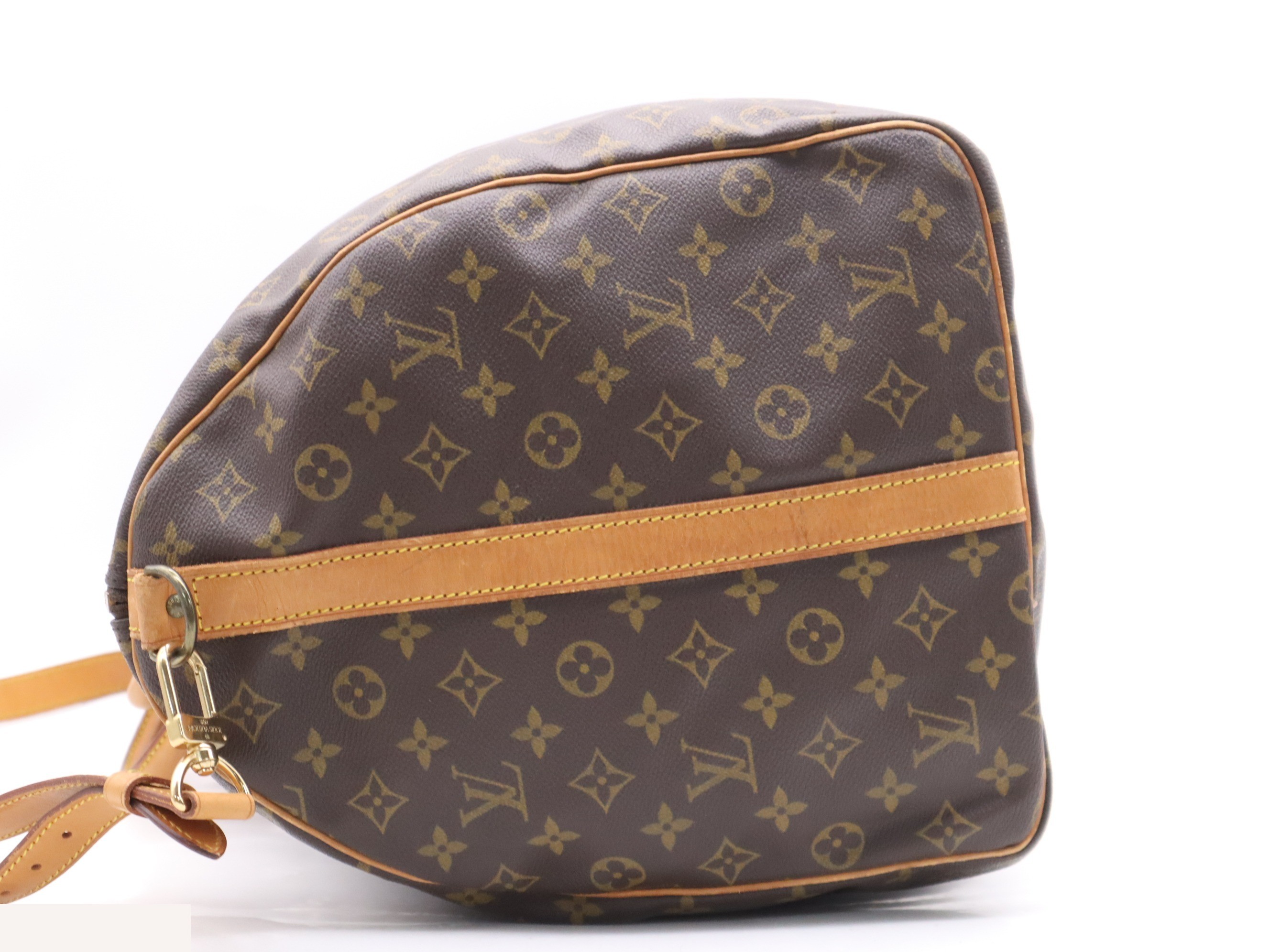 Keepall Bandouliere 60: Shoulder strap, padlock, key, name tag — view 3