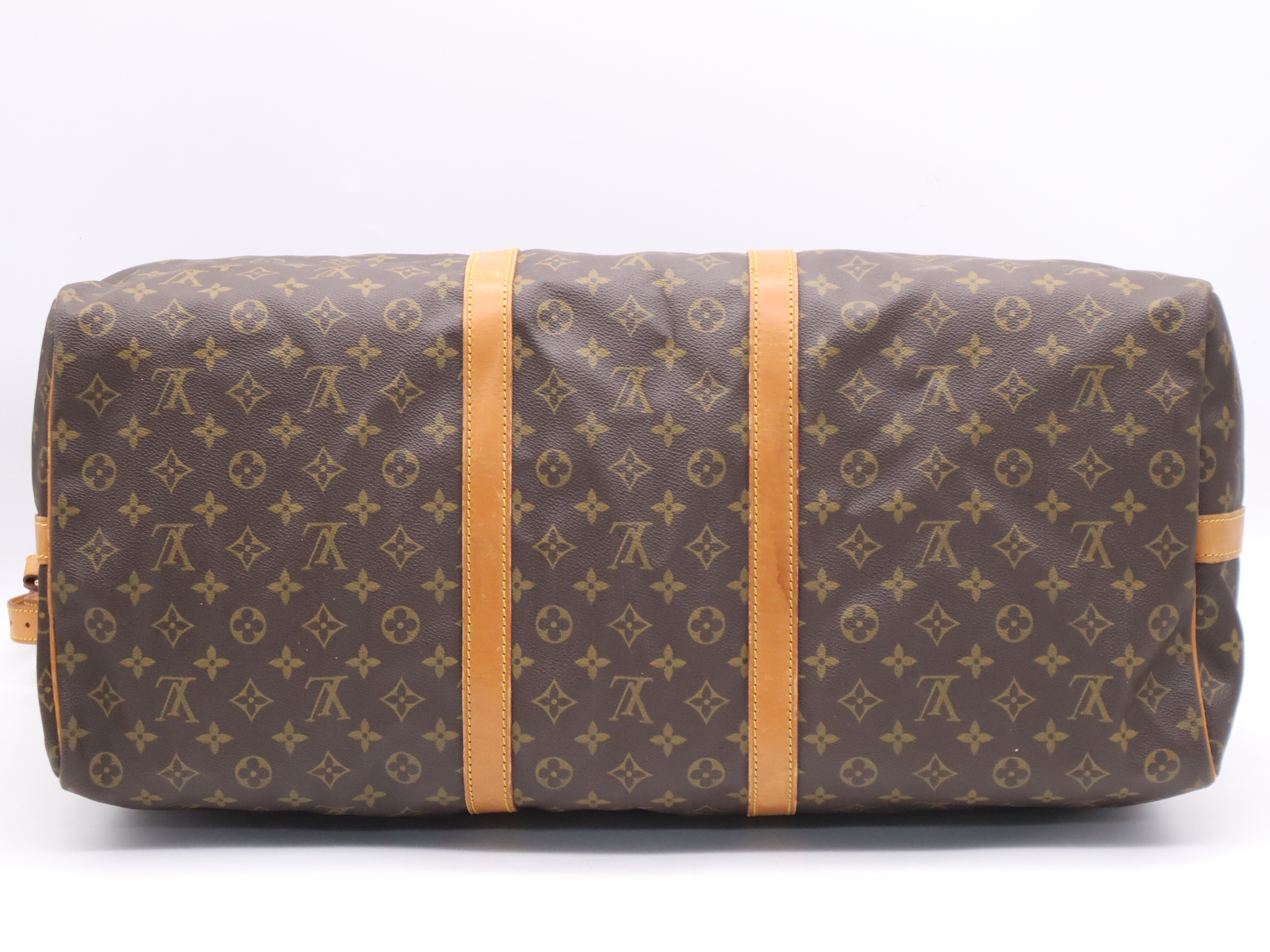 Keepall Bandouliere 60: Shoulder strap, padlock, key, name tag — view 4