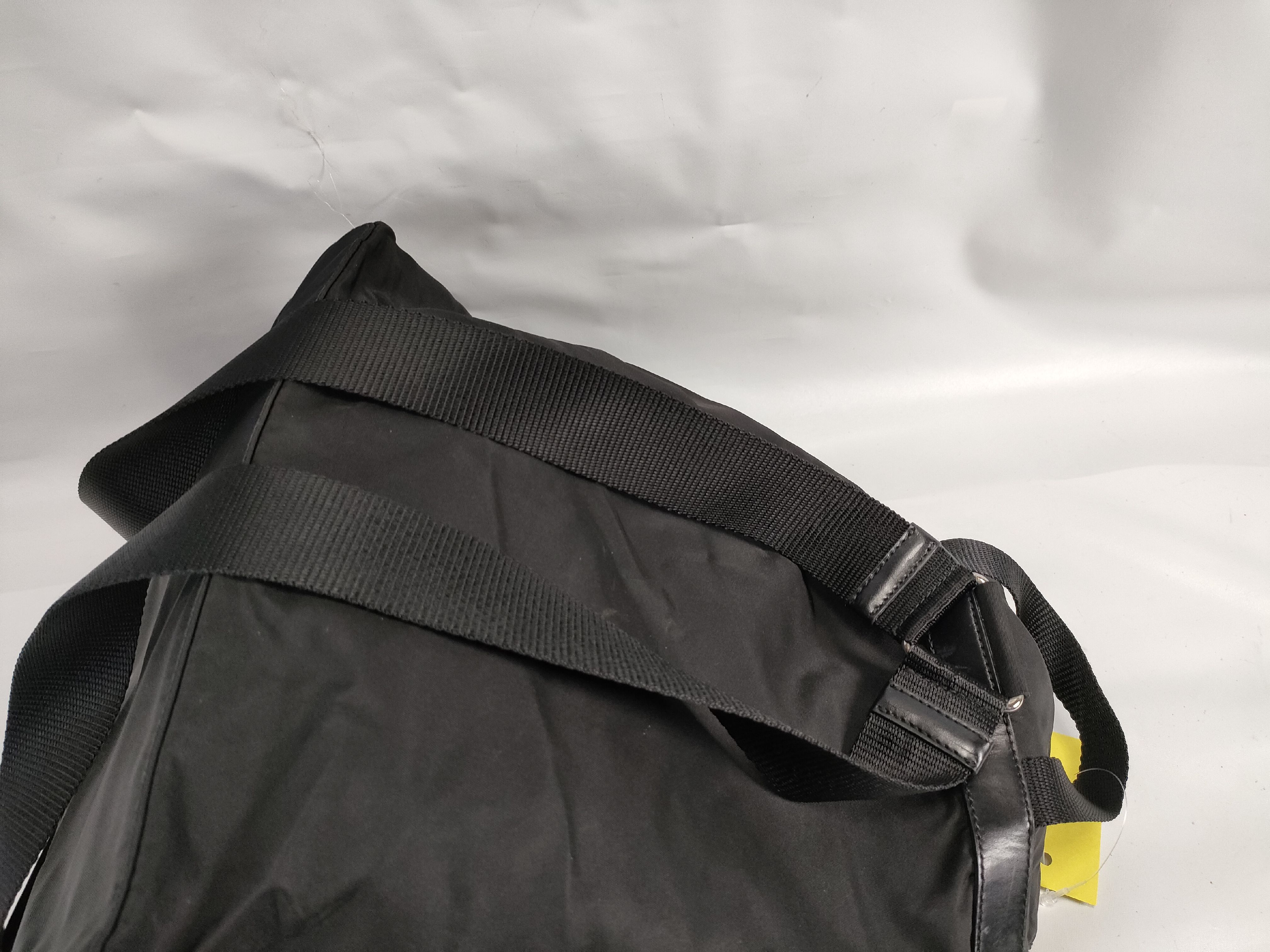 Nylon Backpack, Black — view 3