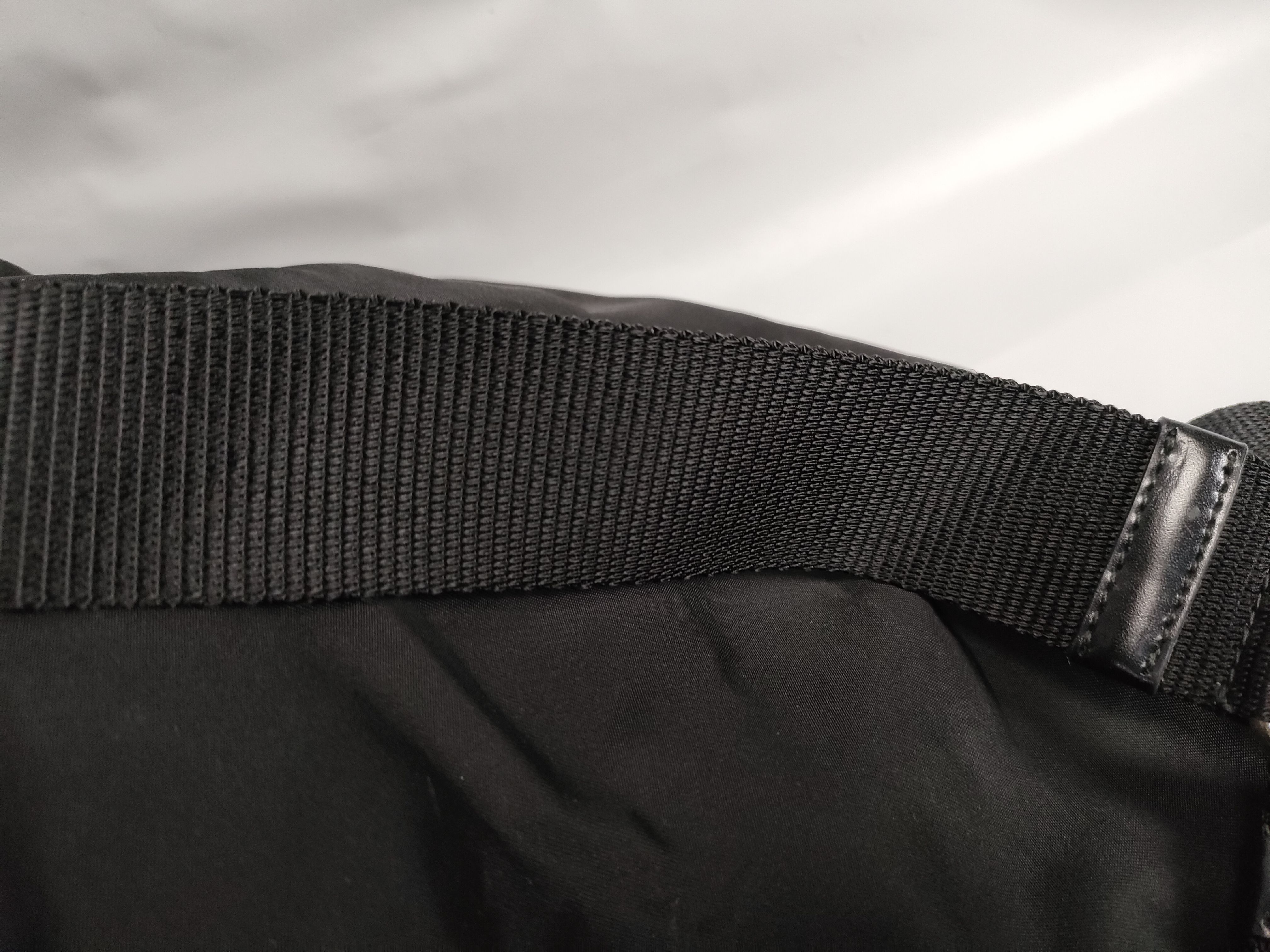 Nylon Backpack, Black — view 4