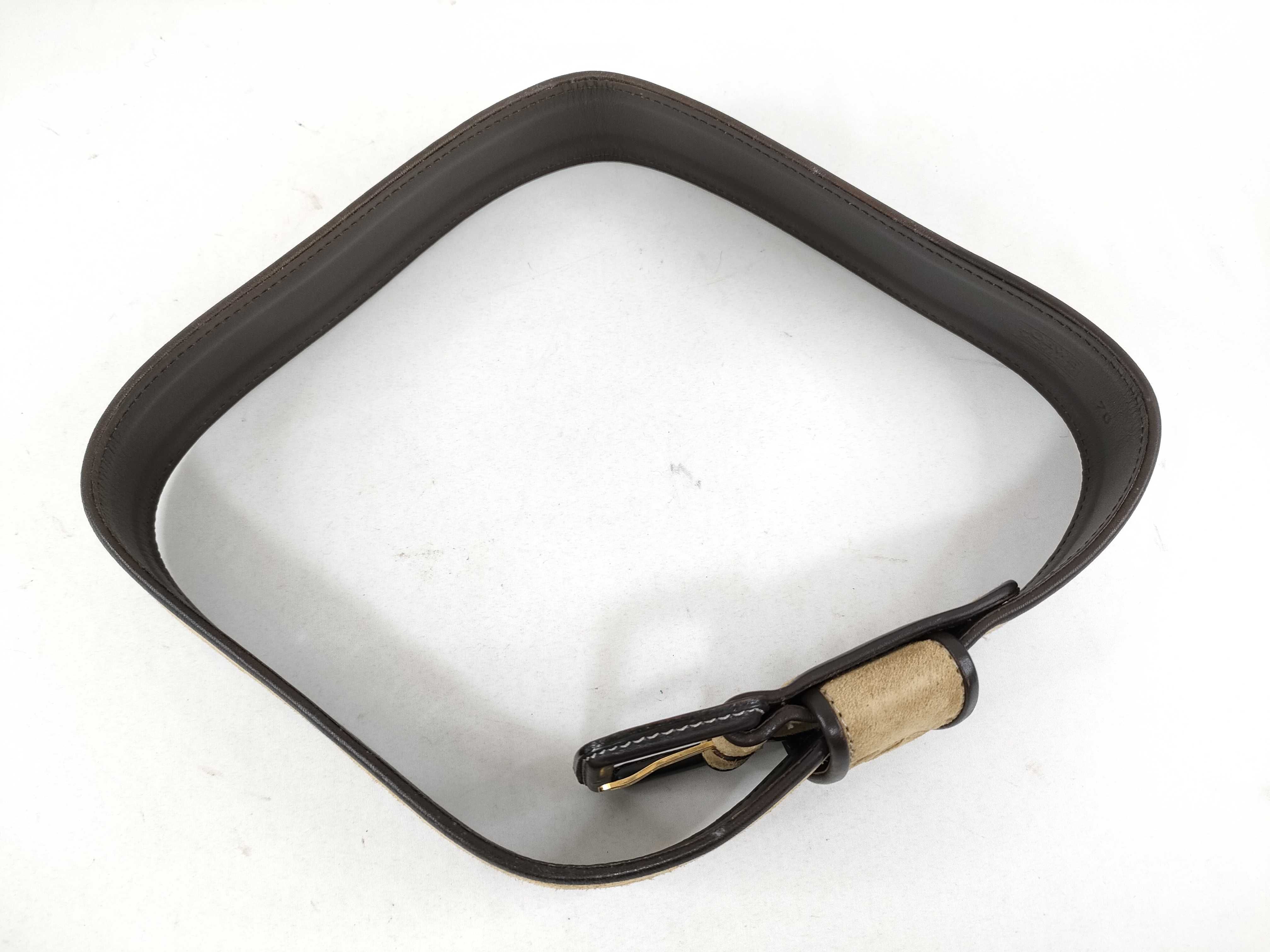 Anagram Suede Leather Belt — view 3