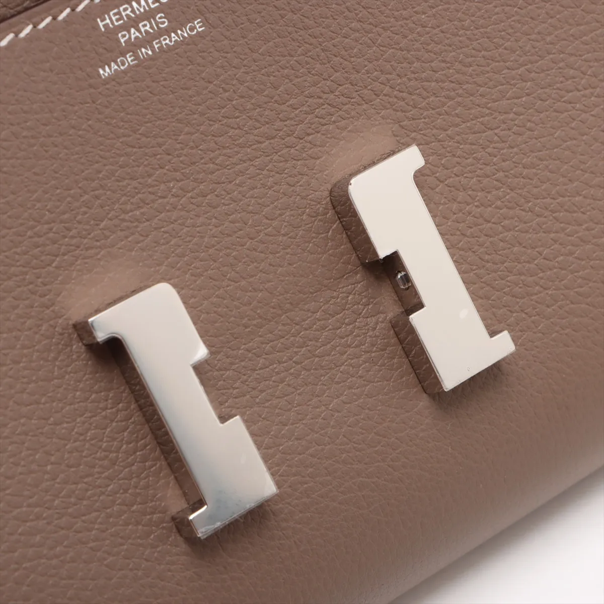 [Individually wrapped] Hermes Constance Long To Go Evercolor Etoupe Silver Hardware G:2026 — view 14