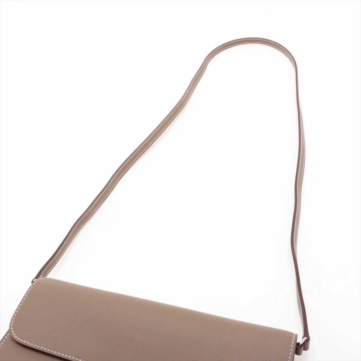 [Individually wrapped] Hermes Constance Long To Go Evercolor Etoupe Silver Hardware G:2026 — view 5