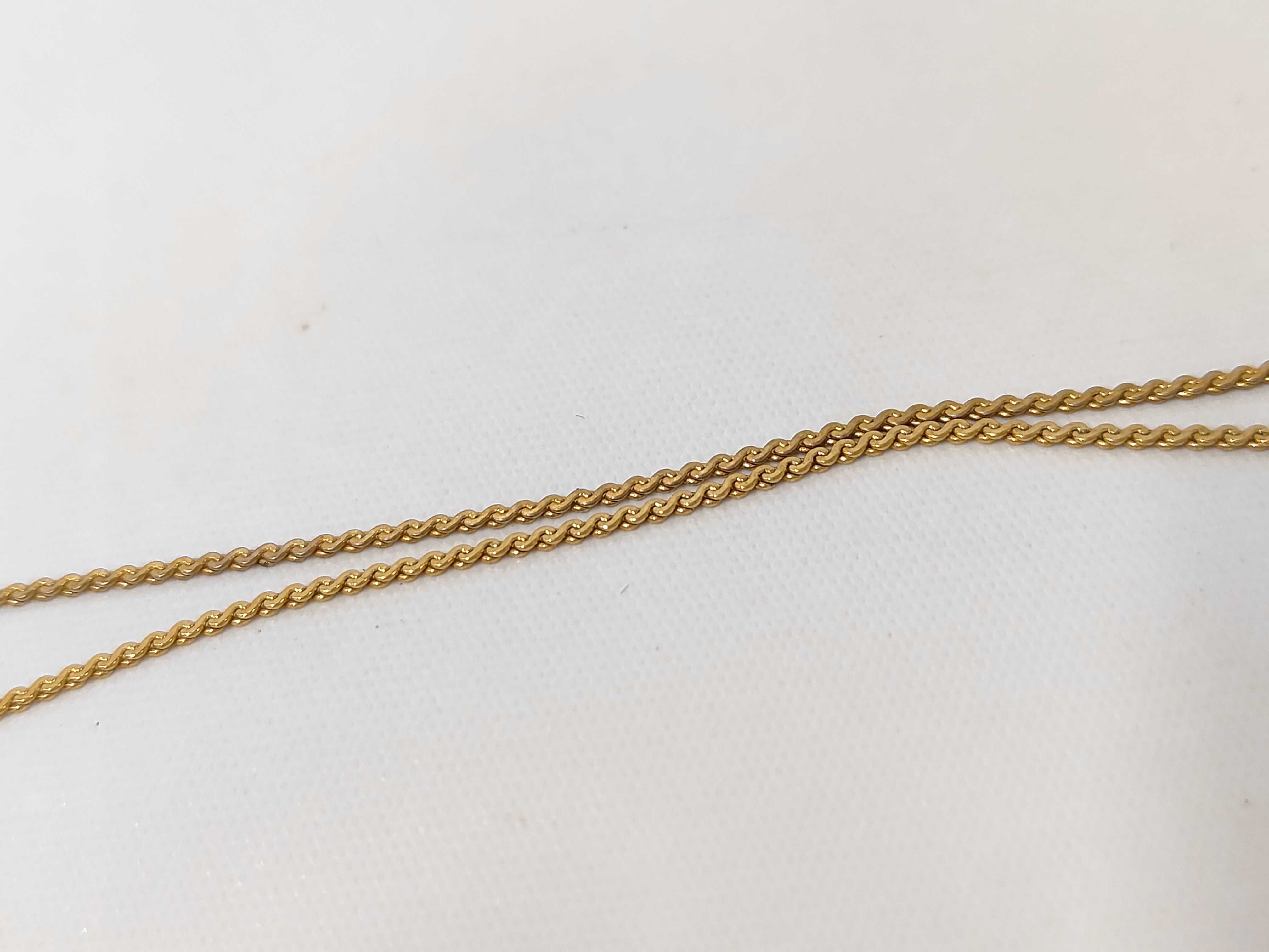 CD Circle Gold NC Necklace — view 4