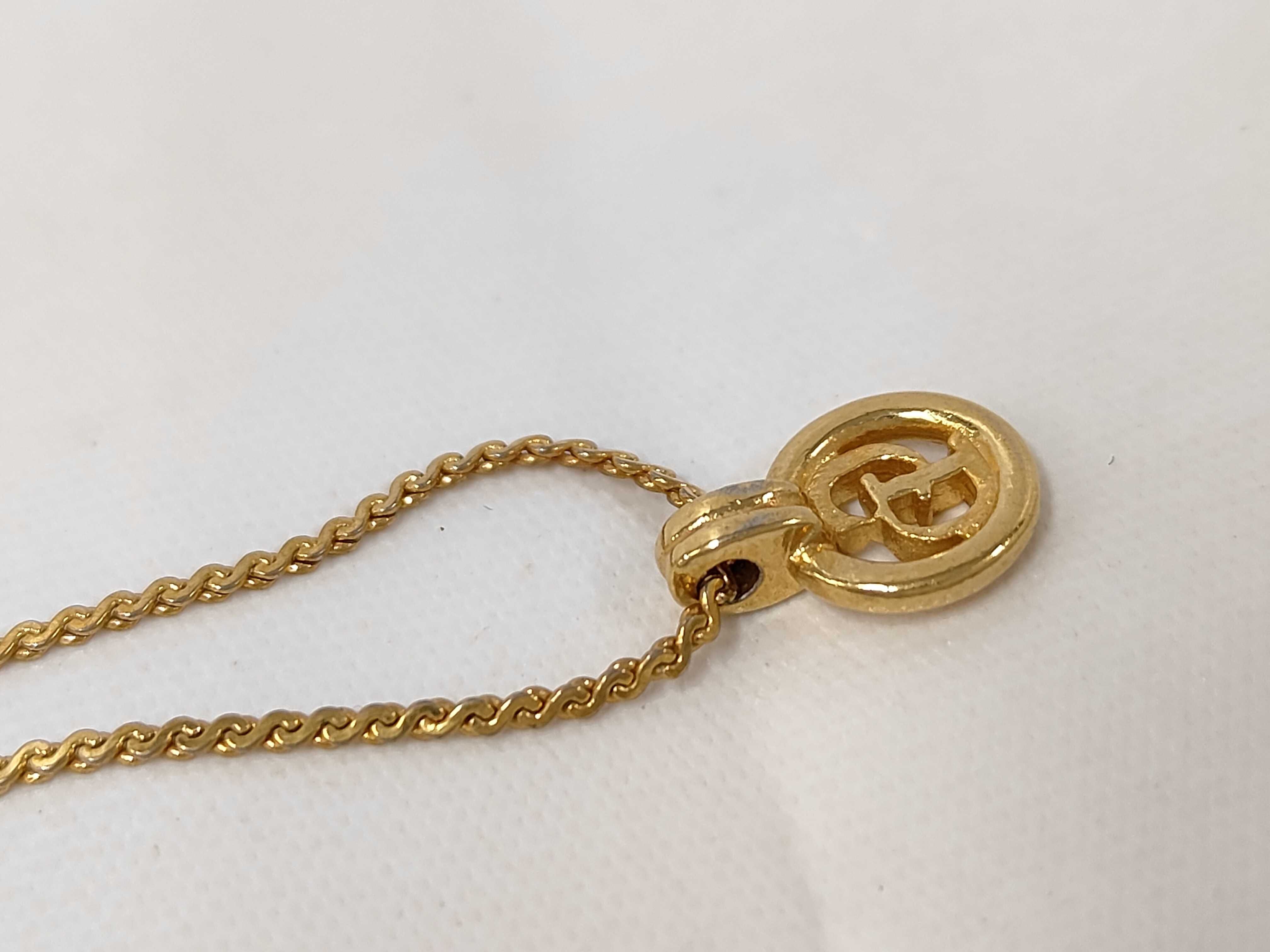 CD Circle Gold NC Necklace — view 7