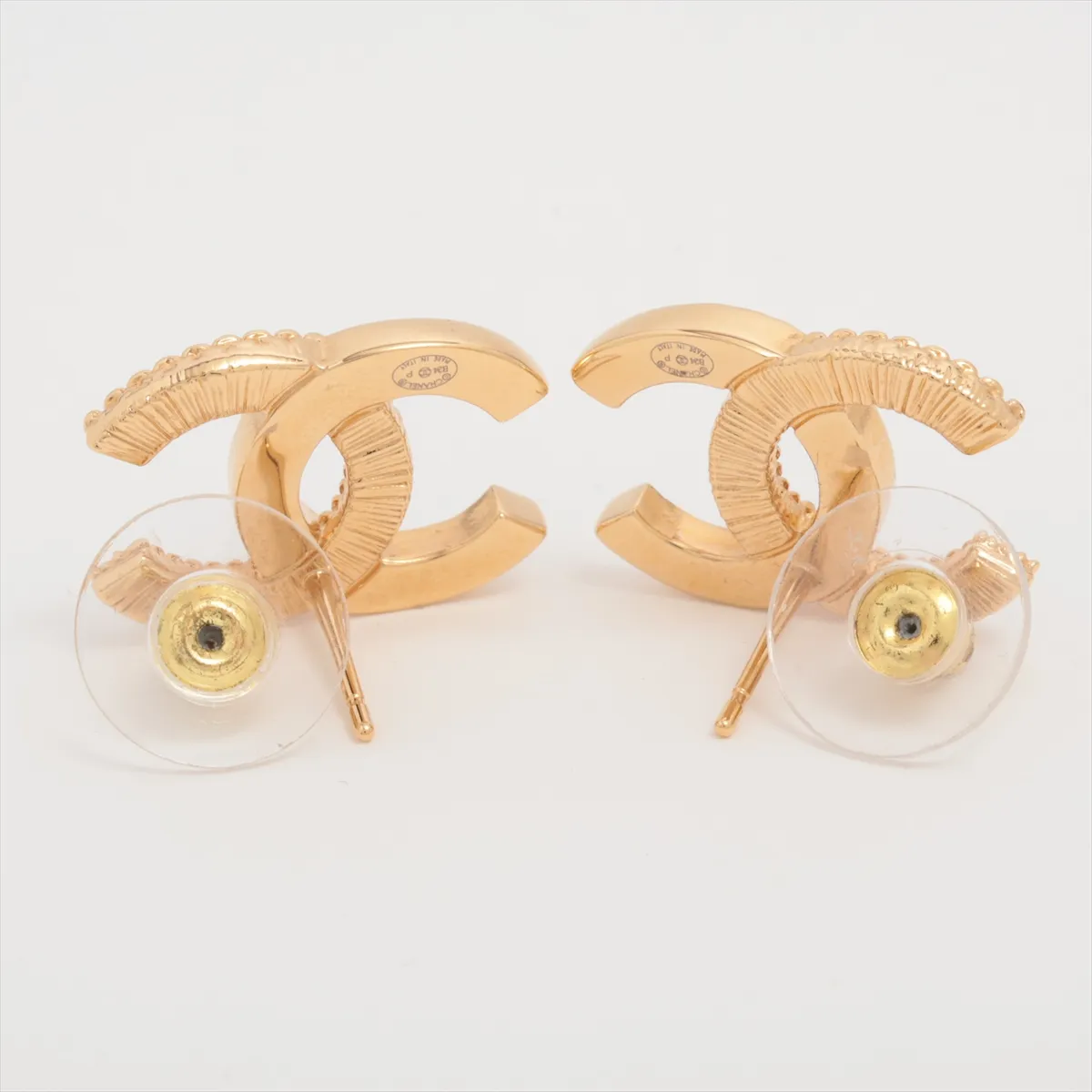 Cocomark B24P Earrings (for both ears) GP Black x Gold — view 4