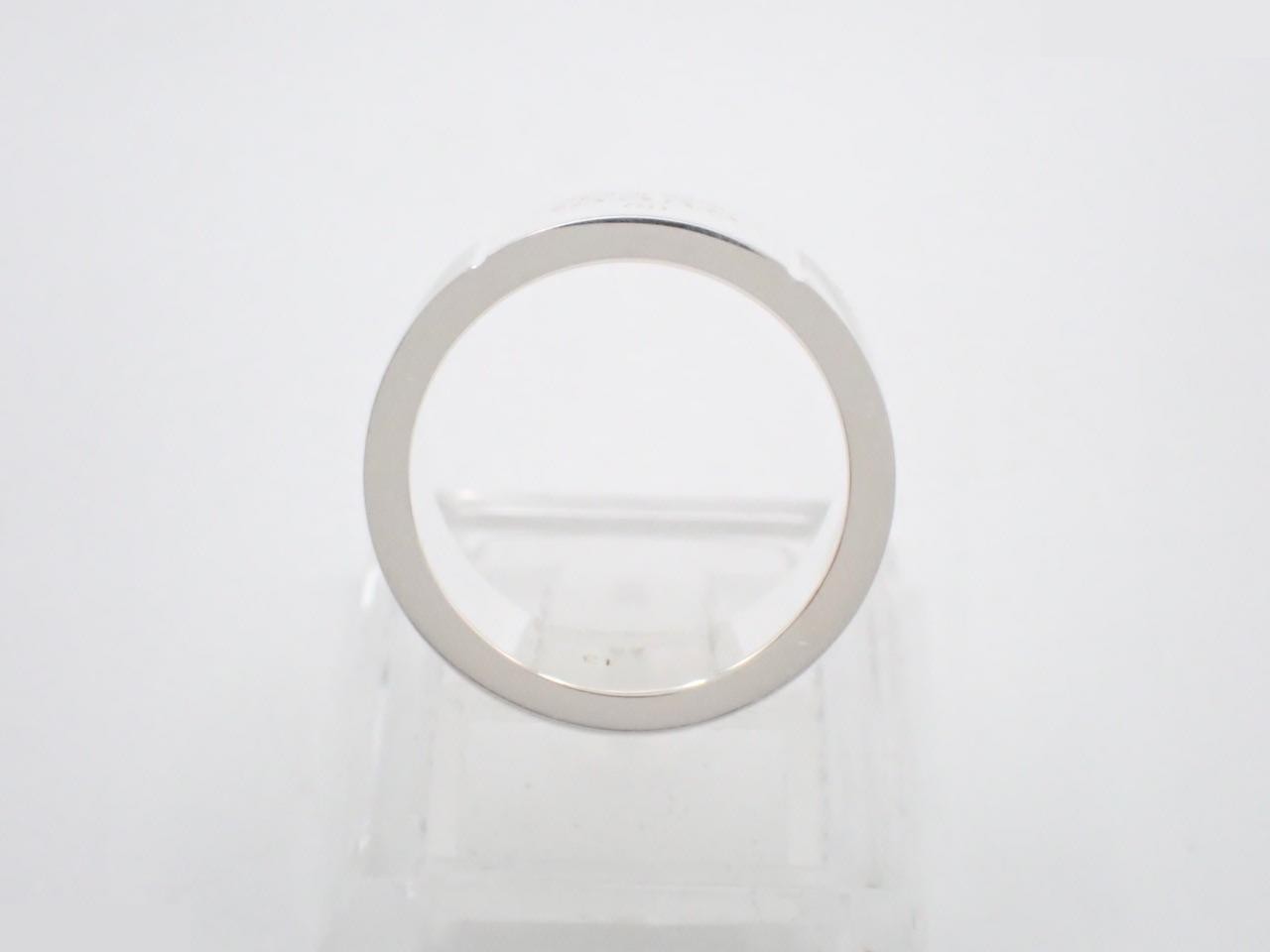 Sterling silver (Sv925), 9.0g ring, stamped "13", actual size #12 — view 3