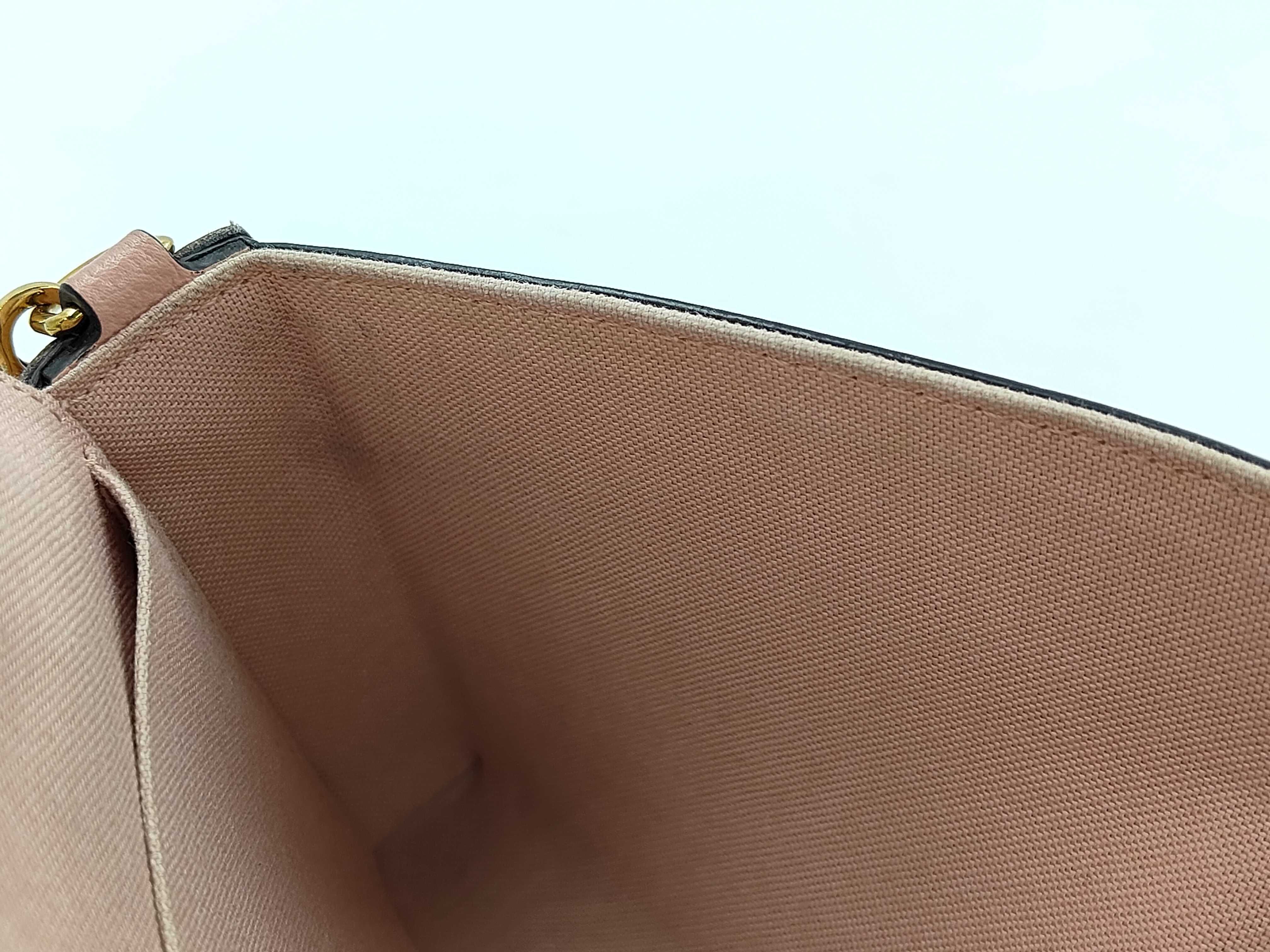 Felicie Monogram Pink Shoulder Bag — view 11