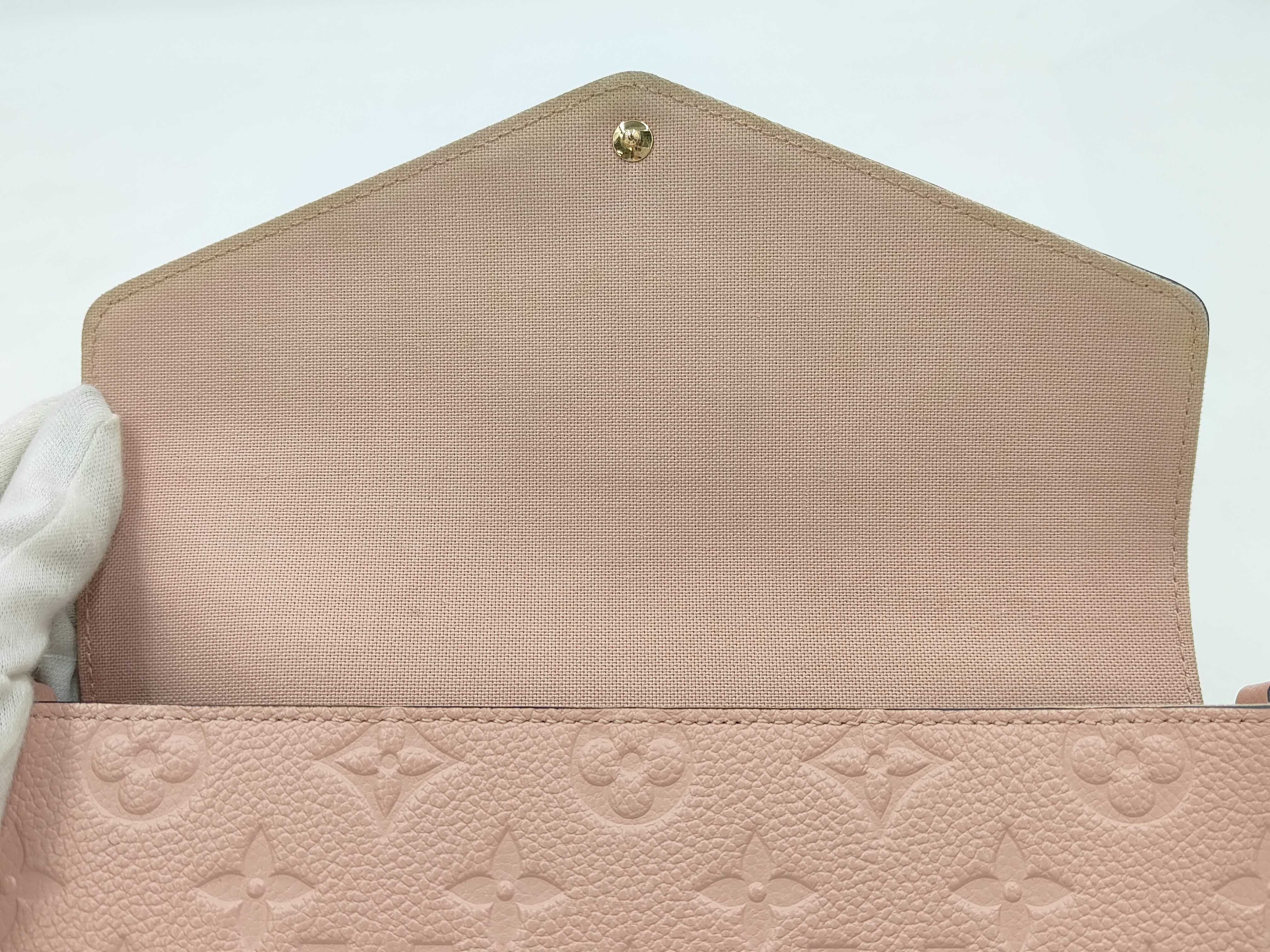 Felicie Monogram Pink Shoulder Bag — view 8