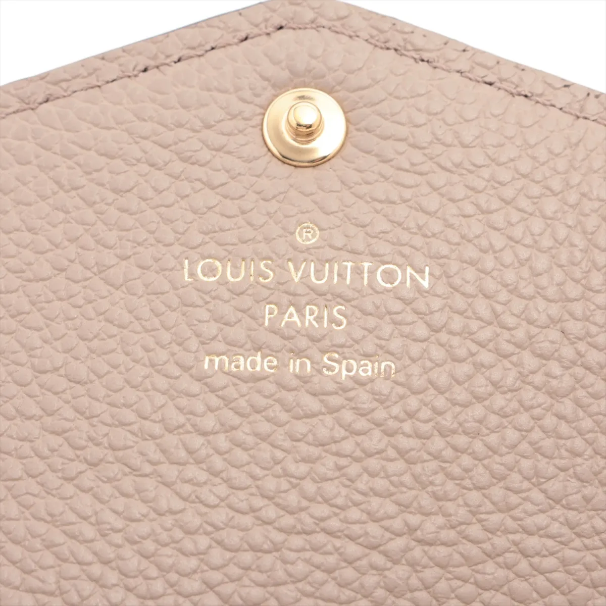 Bicolor Monogram Empreinte Portefeuille Sarah NM M81049 Tourterelle x Crème Long Wallet (RFID detected) — view 9