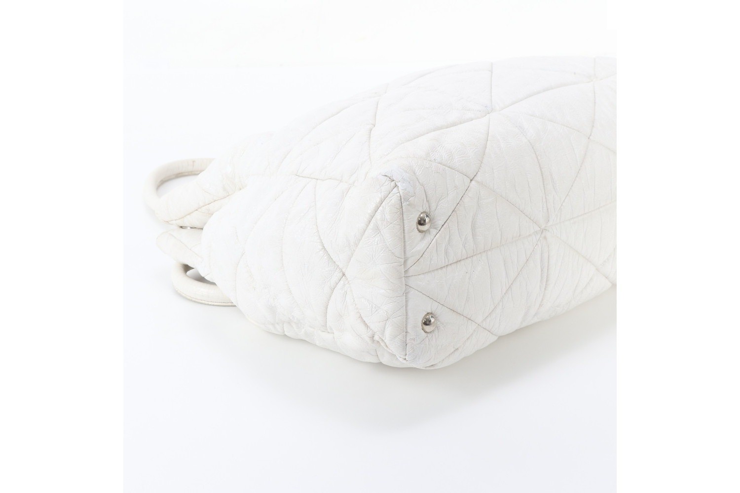 Quilted leather tote bag, shoulder bag, handbag. — view 5