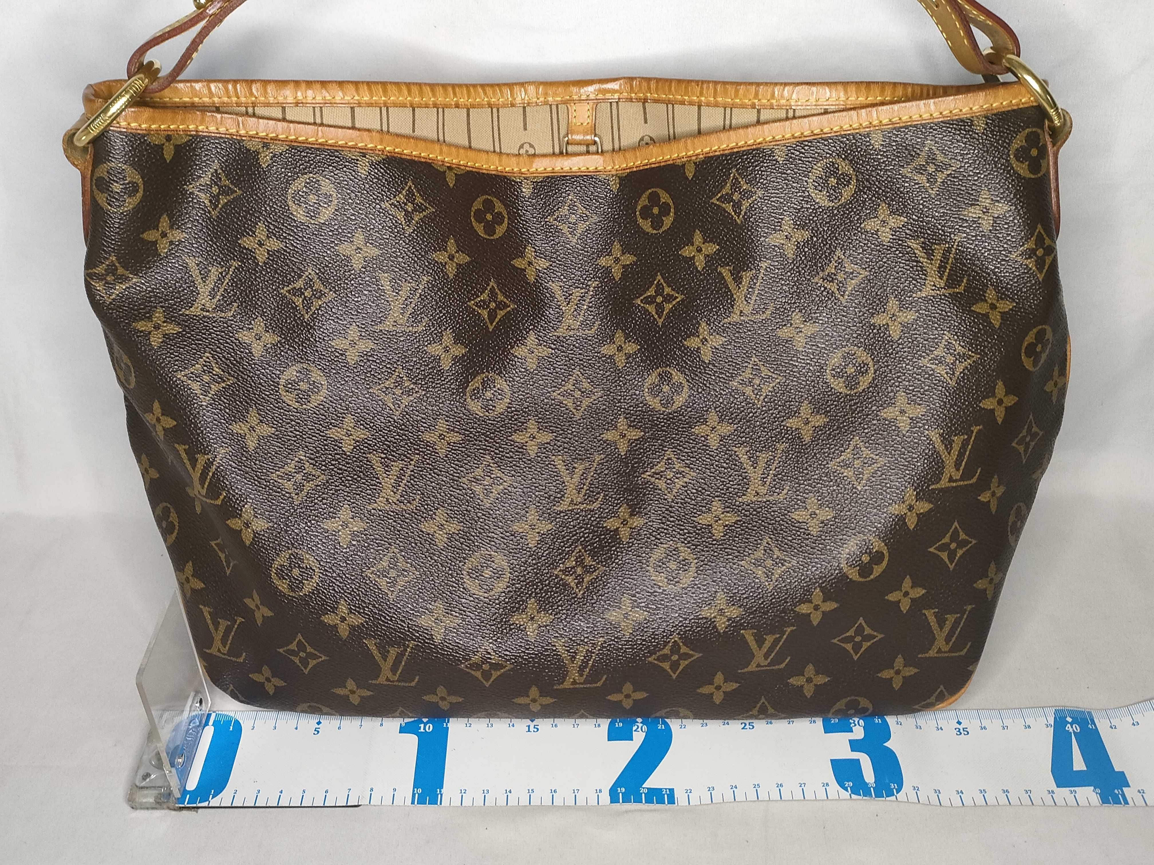 Monogram SG - Monogram Delightful MM M40353 FL1181 Brown Shoulder Bag — view 2