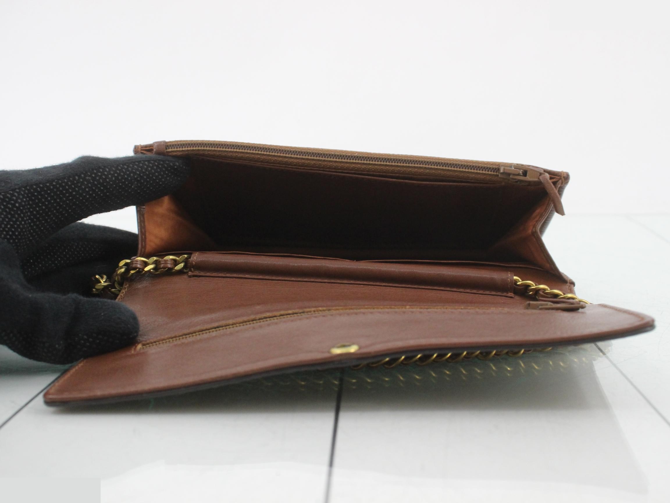 Caviar skin (bag) chain wallet, item number 5. — view 4