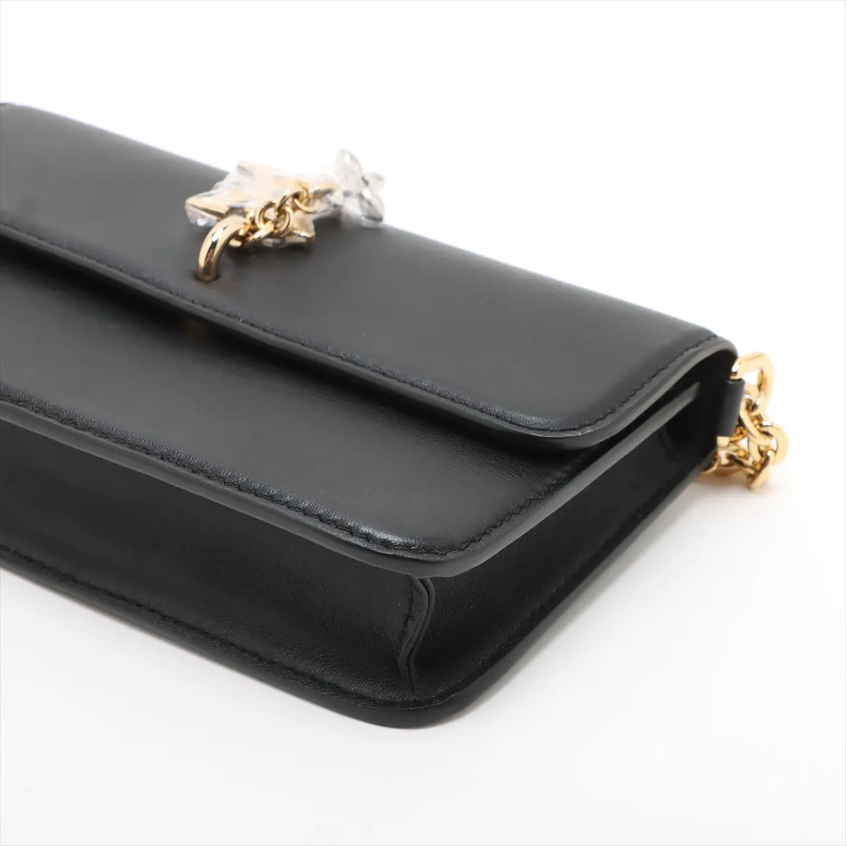 LV Bloom Wallet on Chain M14564 Black RFID Reactive — view 3