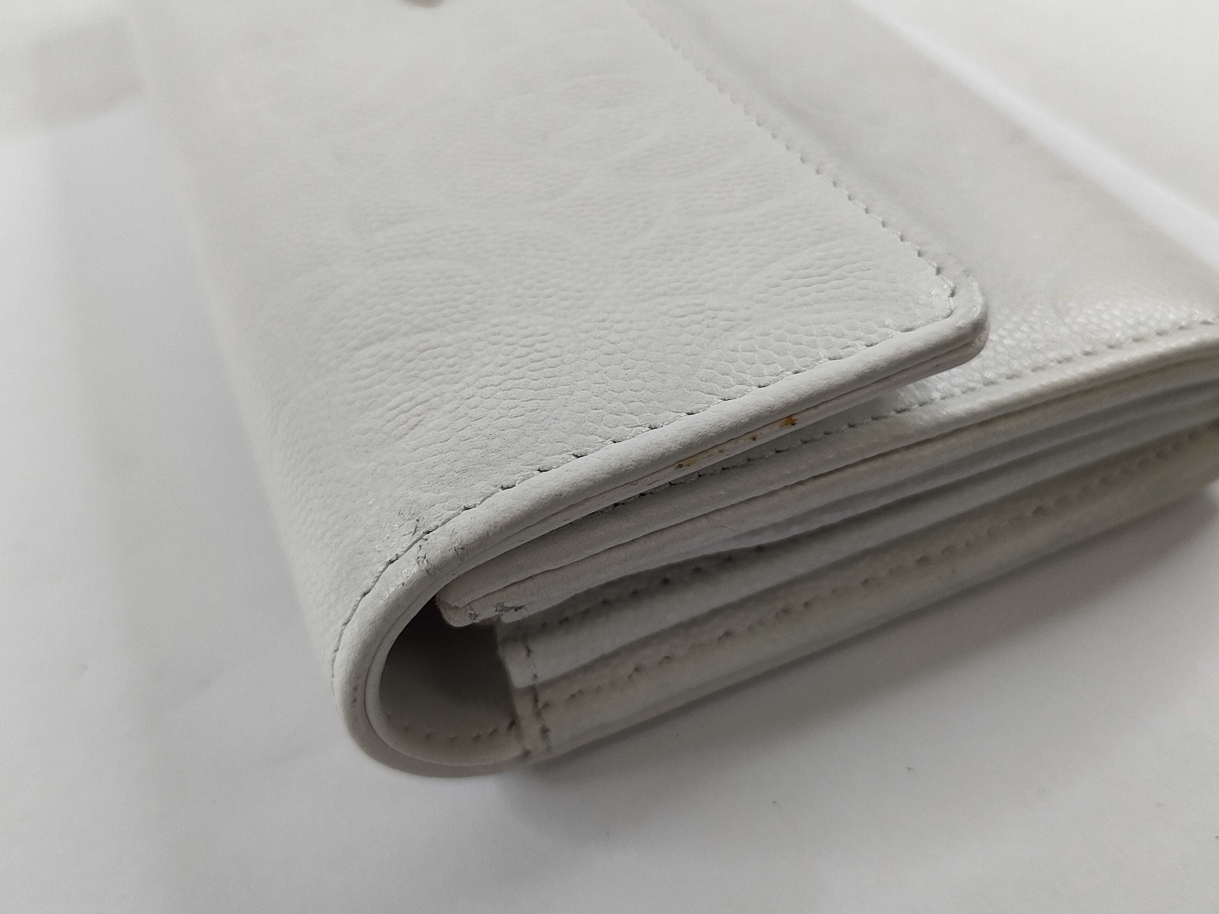 Cambon Long Wallet, White — view 7